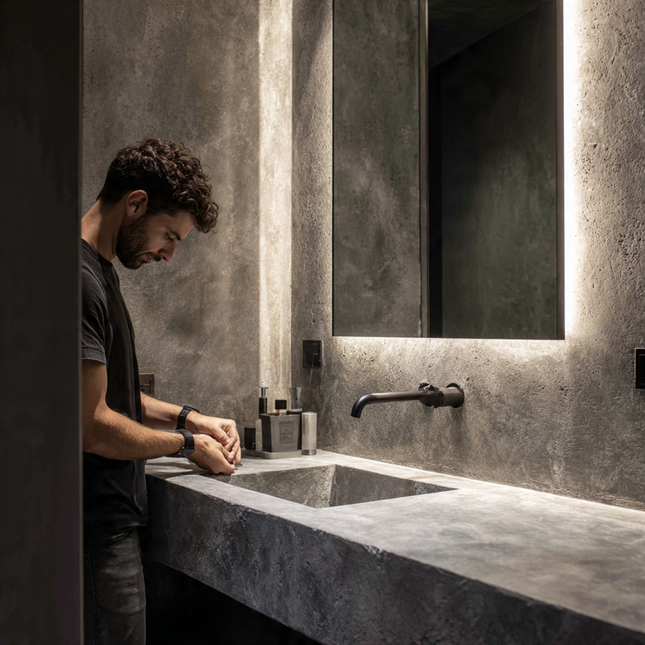 ultra realistic half bathroom decor ideas featurin 2