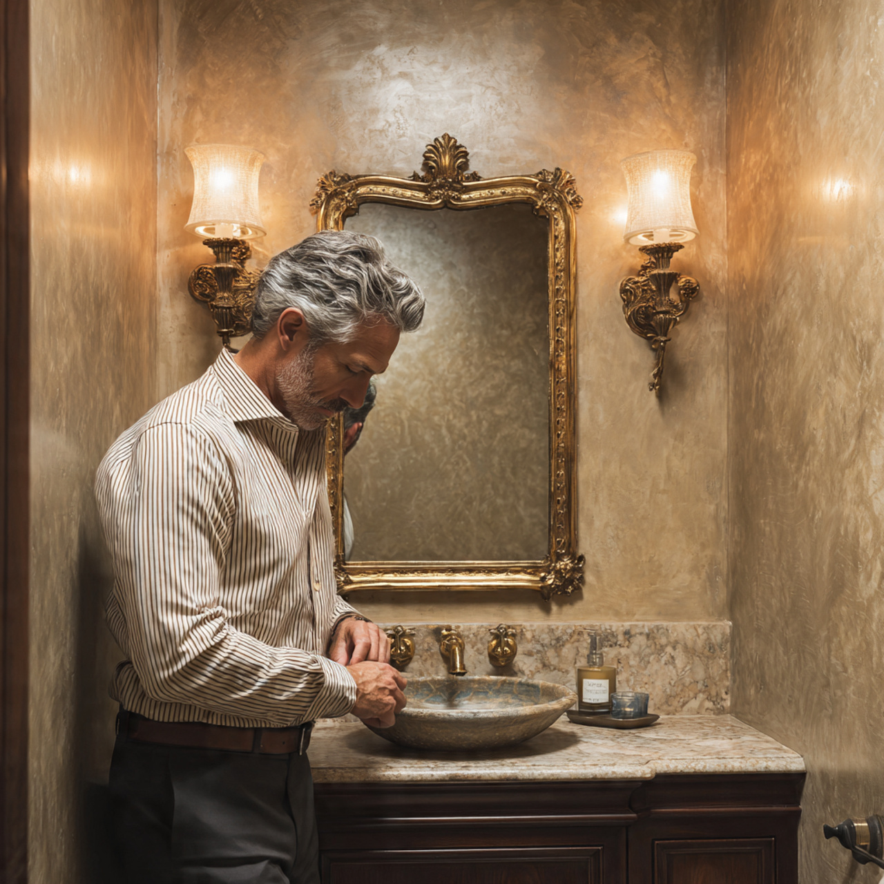 ultra realistic half bathroom decor ideas featurin 3 1