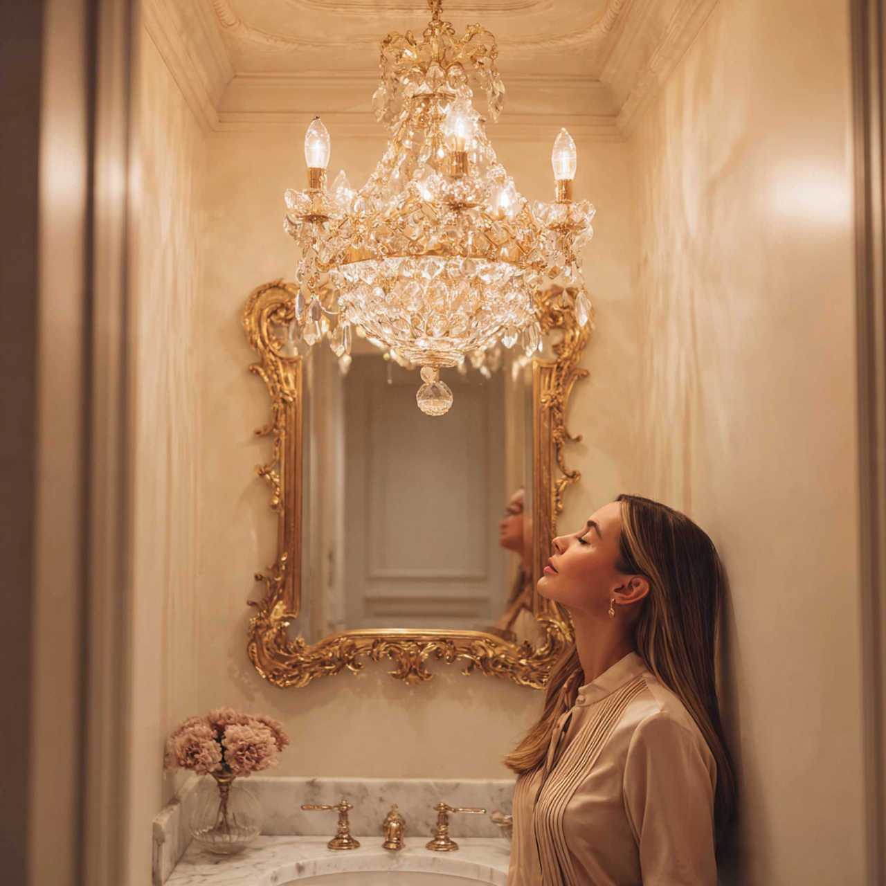 ultra realistic half bathroom decor ideas highligh 2