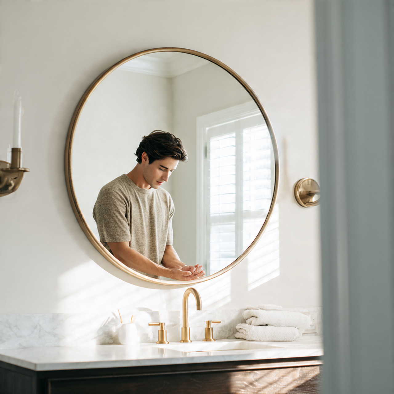 ultra realistic half bathroom decor ideas showcasi