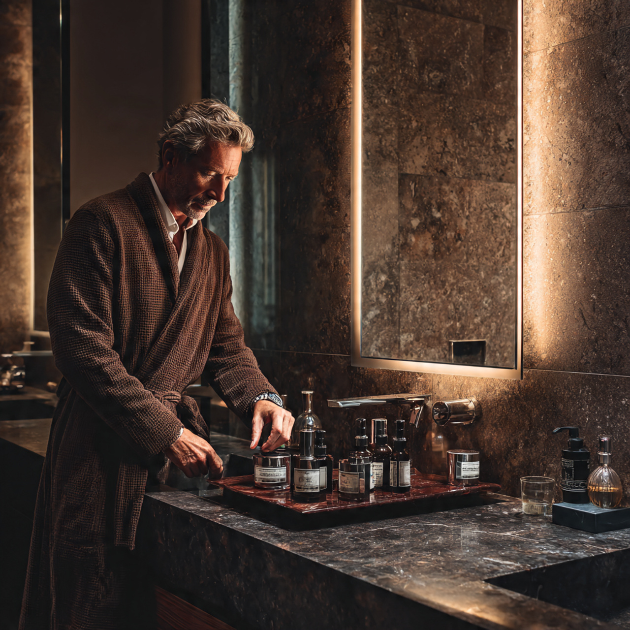 25 Bathroom Vanity Decor Ideas to Instantly Elevate Your Space 12 ultra realistic image of bathroom vanity decor ide 3