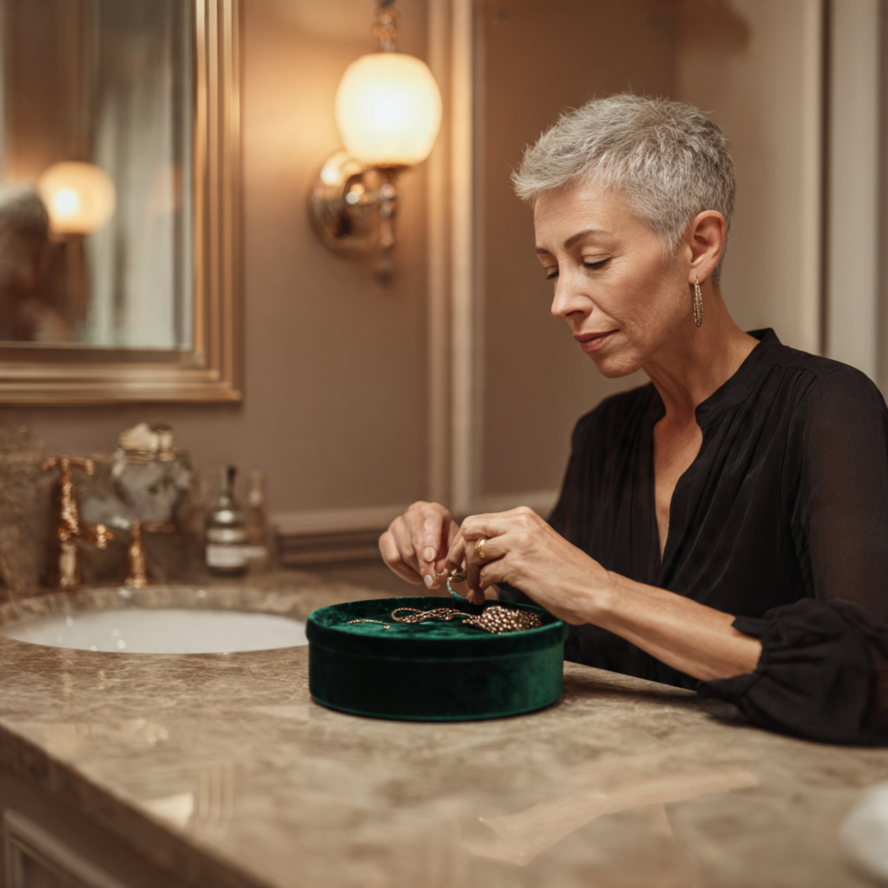 25 Bathroom Vanity Decor Ideas to Instantly Elevate Your Space 25 ultra realistic image of bathroom vanity decor ide 8