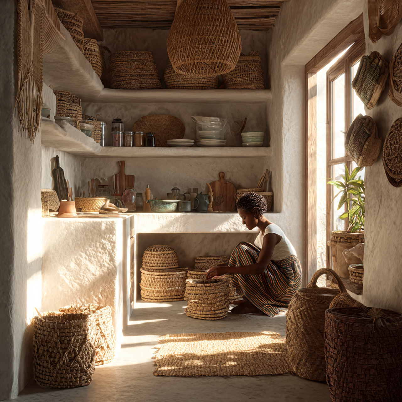 ultra realistic image of home decor kitchen ideas 6