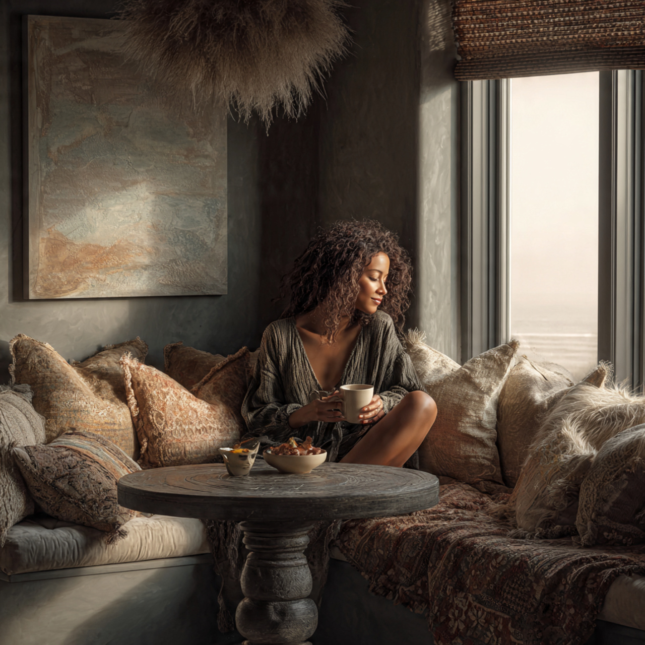 ultra realistic image of home decor kitchen ideas 7