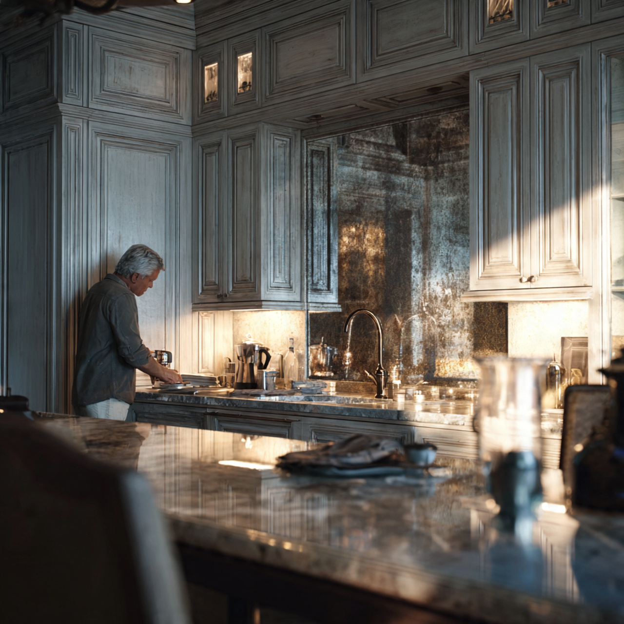 ultra realistic image of home decor kitchen ideas 8