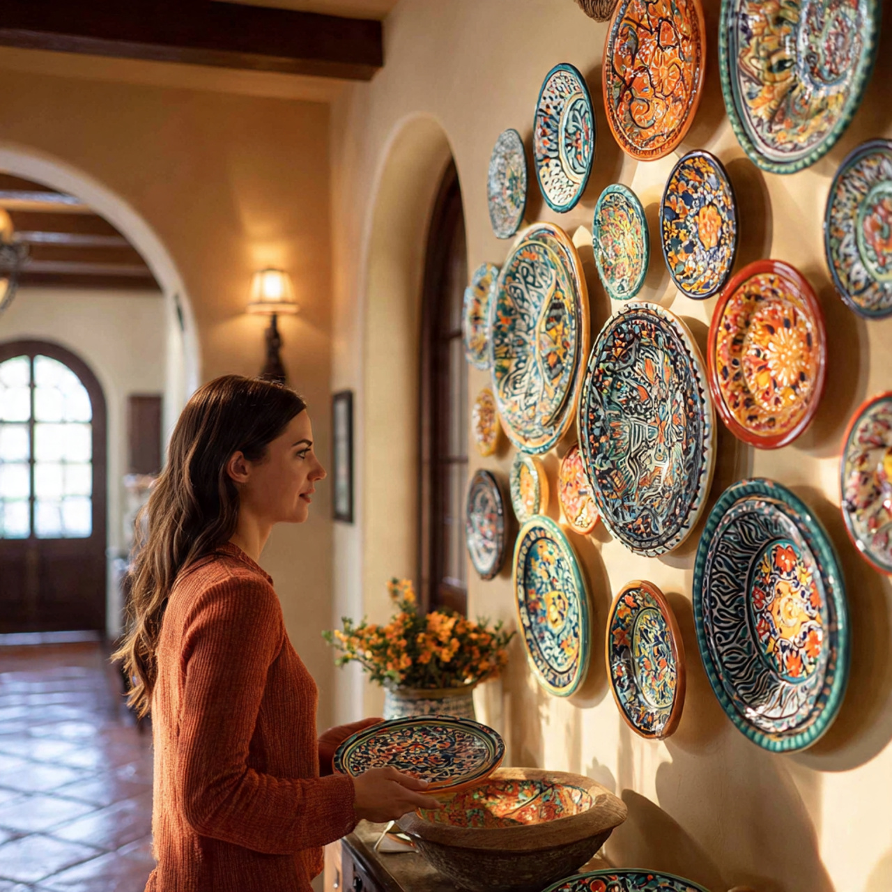 ultra realistic interior photo of kitchen wall dec 1