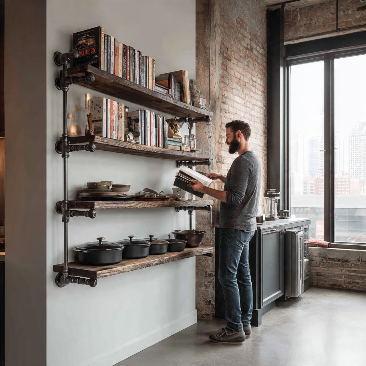 ultra realistic interior photo of kitchen wall dec 4