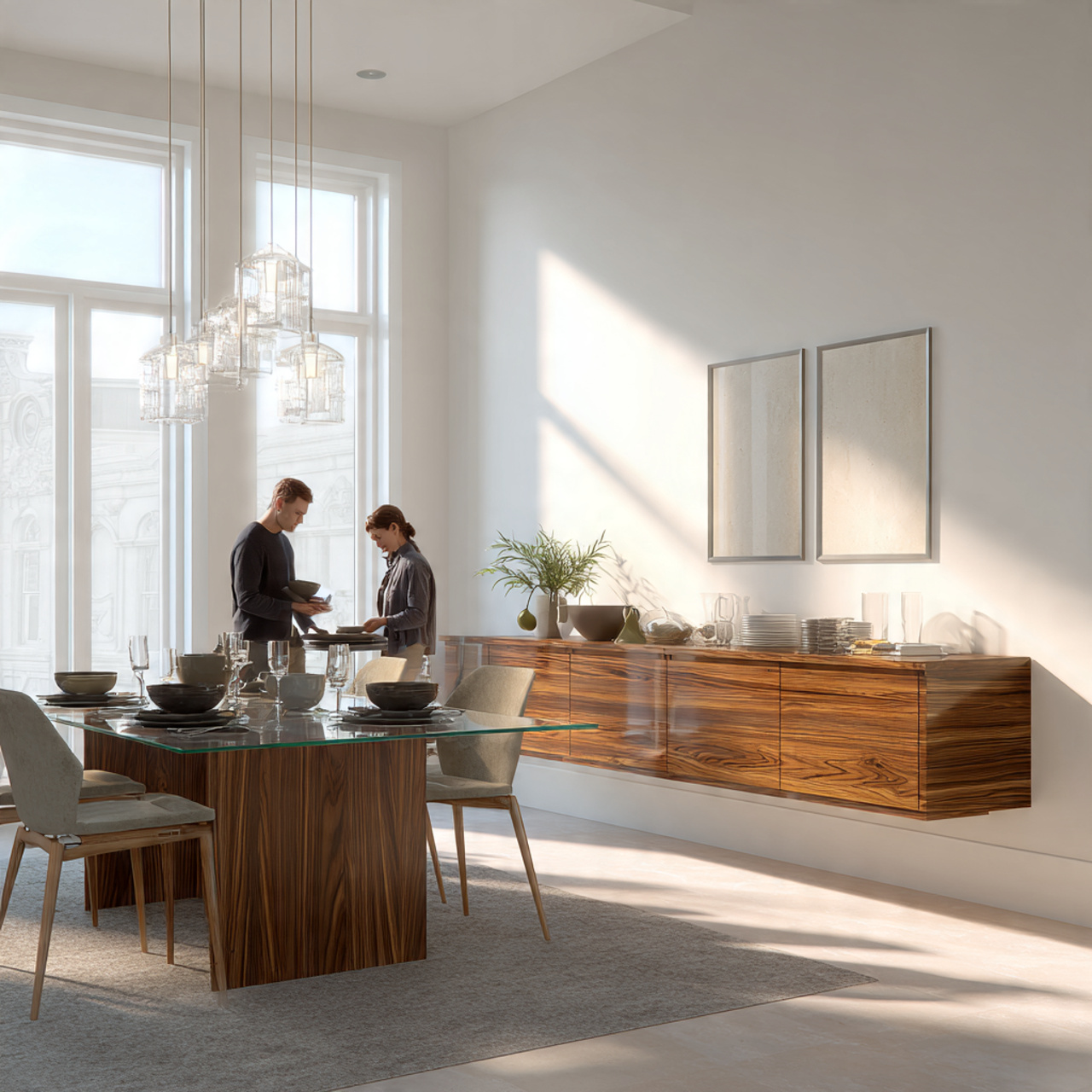 25 Dining Room Decor Modern Classy Ideas for a Luxurious Home 10 ultra realistic interior photography of dining roo 3