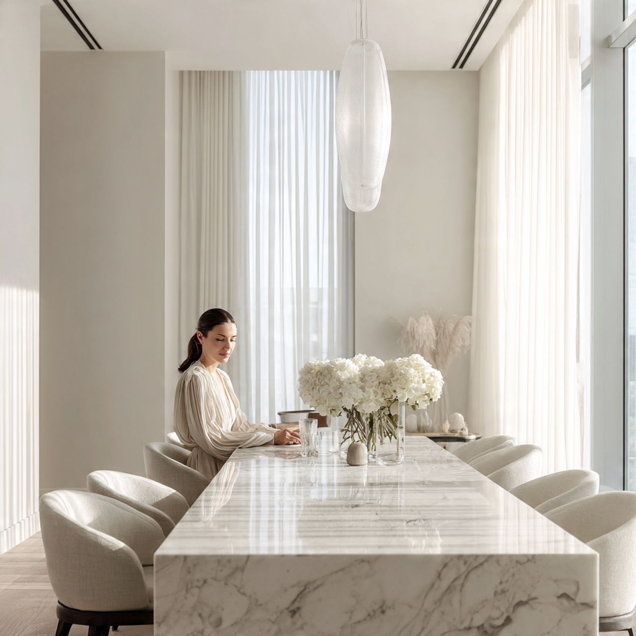 25 Dining Room Decor Modern Classy Ideas for a Luxurious Home 1 ultra realistic interior photography of dining roo