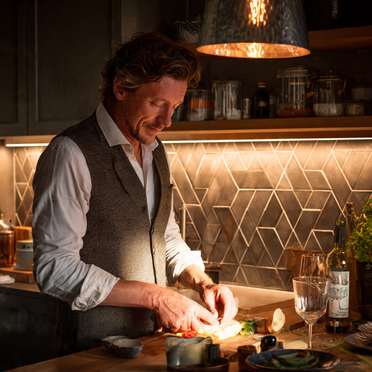 ultra realistic interior photography of small kitc 2