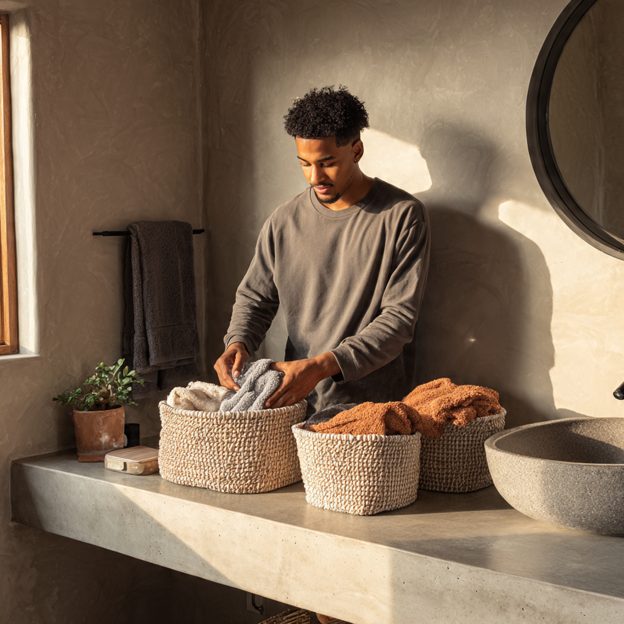 ultra realistic interior shot of cute bathroom dec 1