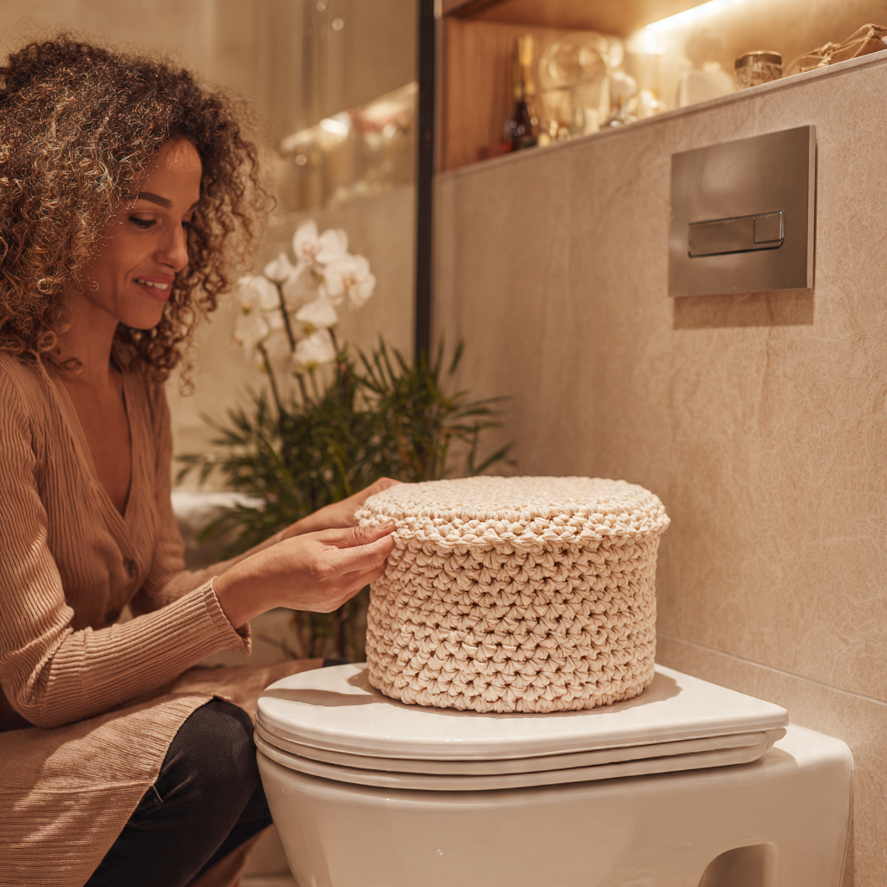 ultra realistic interior shot of cute bathroom dec 3