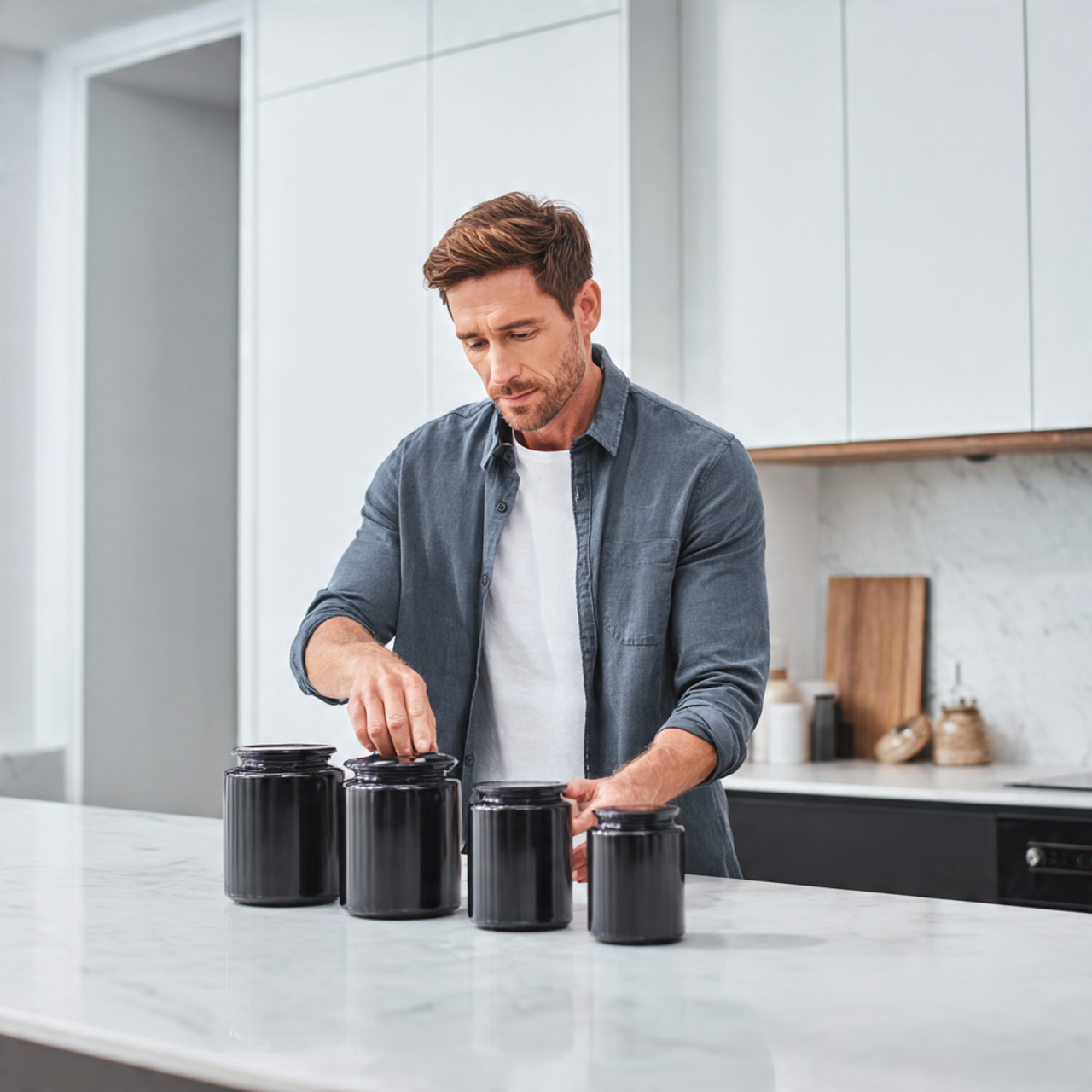 25 Stunning Kitchen Countertop Decor Ideas for a Stylish Home 24 ultra realistic kitchen countertop decor ideas fea 4