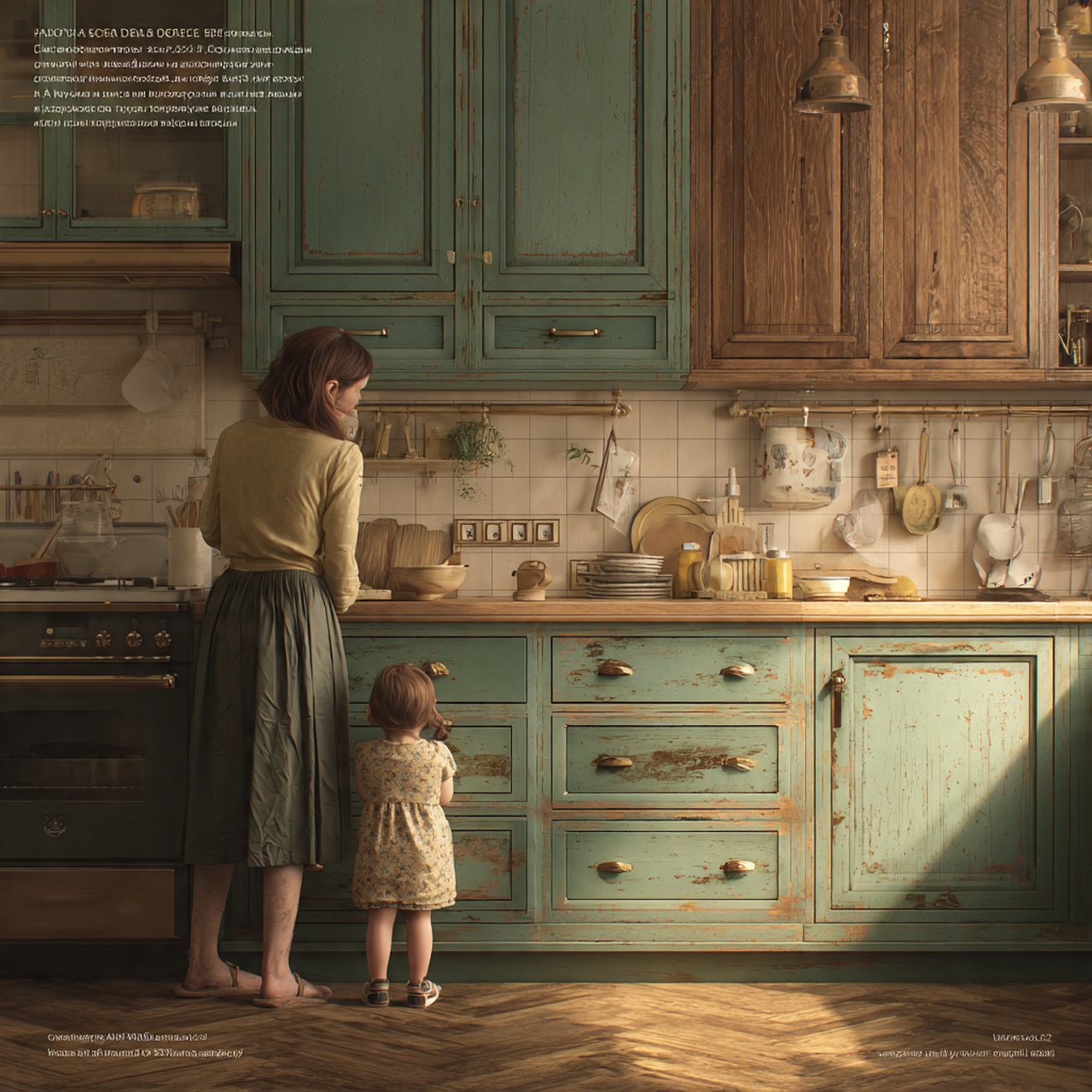 ultra realistic kitchen featuring drawers and cabi 1
