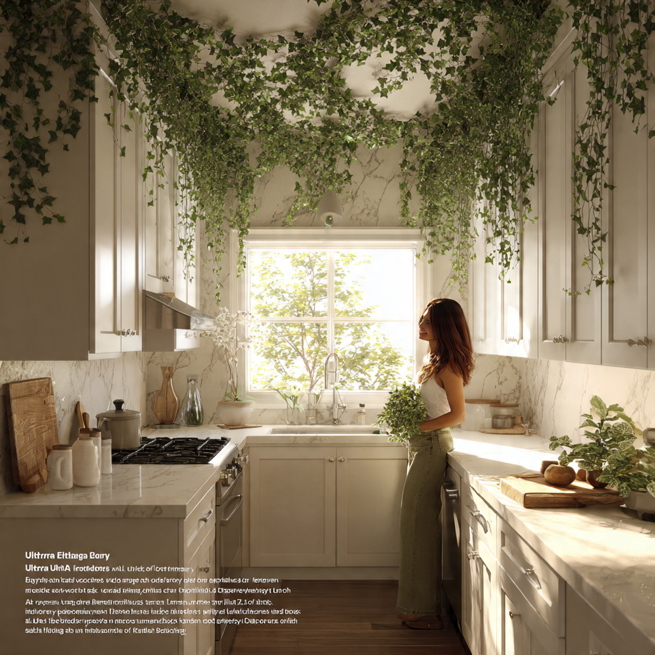 25 Top of Kitchen Cabinet Decor Ideas That Instantly Elevate Your Space 3 ultra realistic kitchen interior featuring silk iv