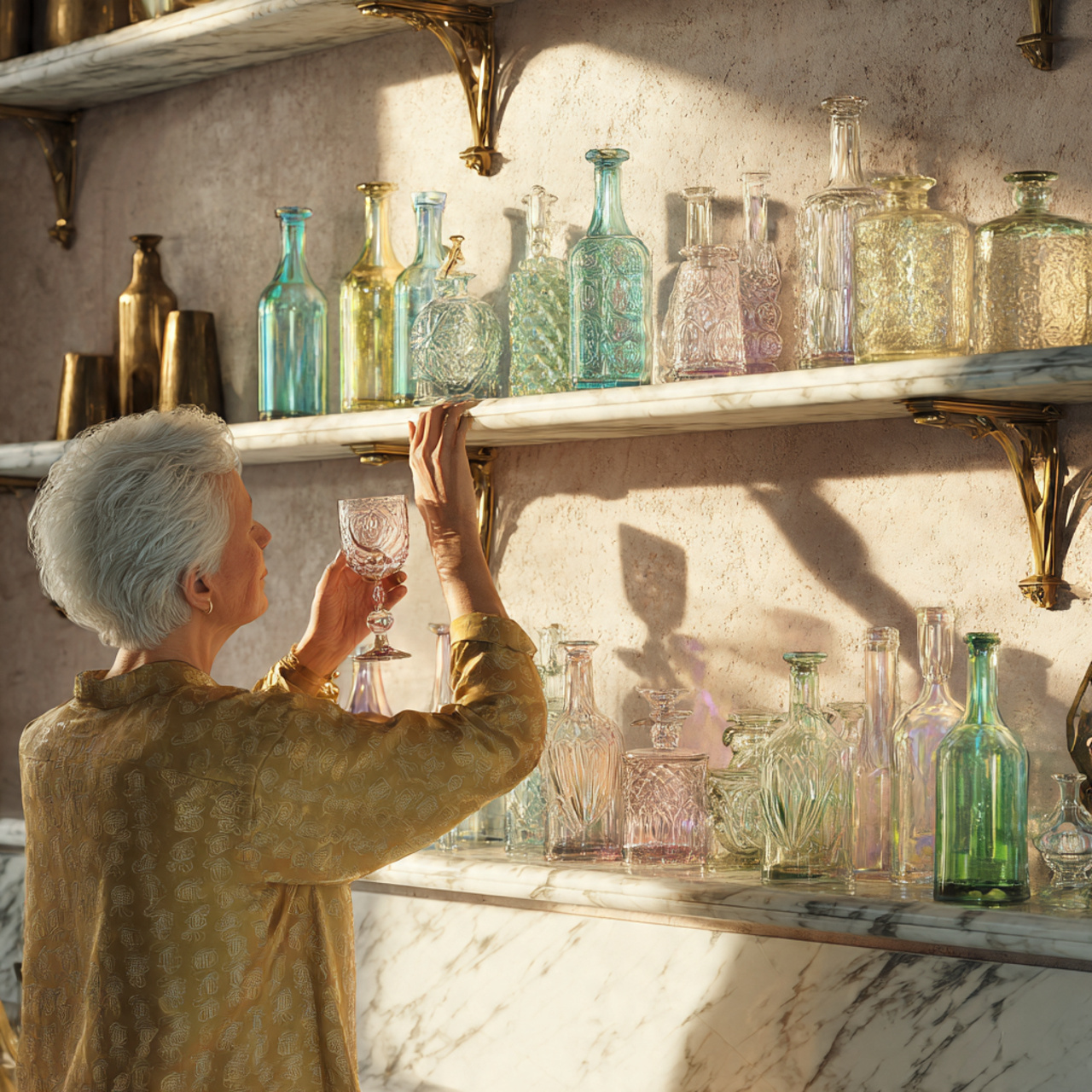 ultra realistic kitchen shelves decor ideas displa