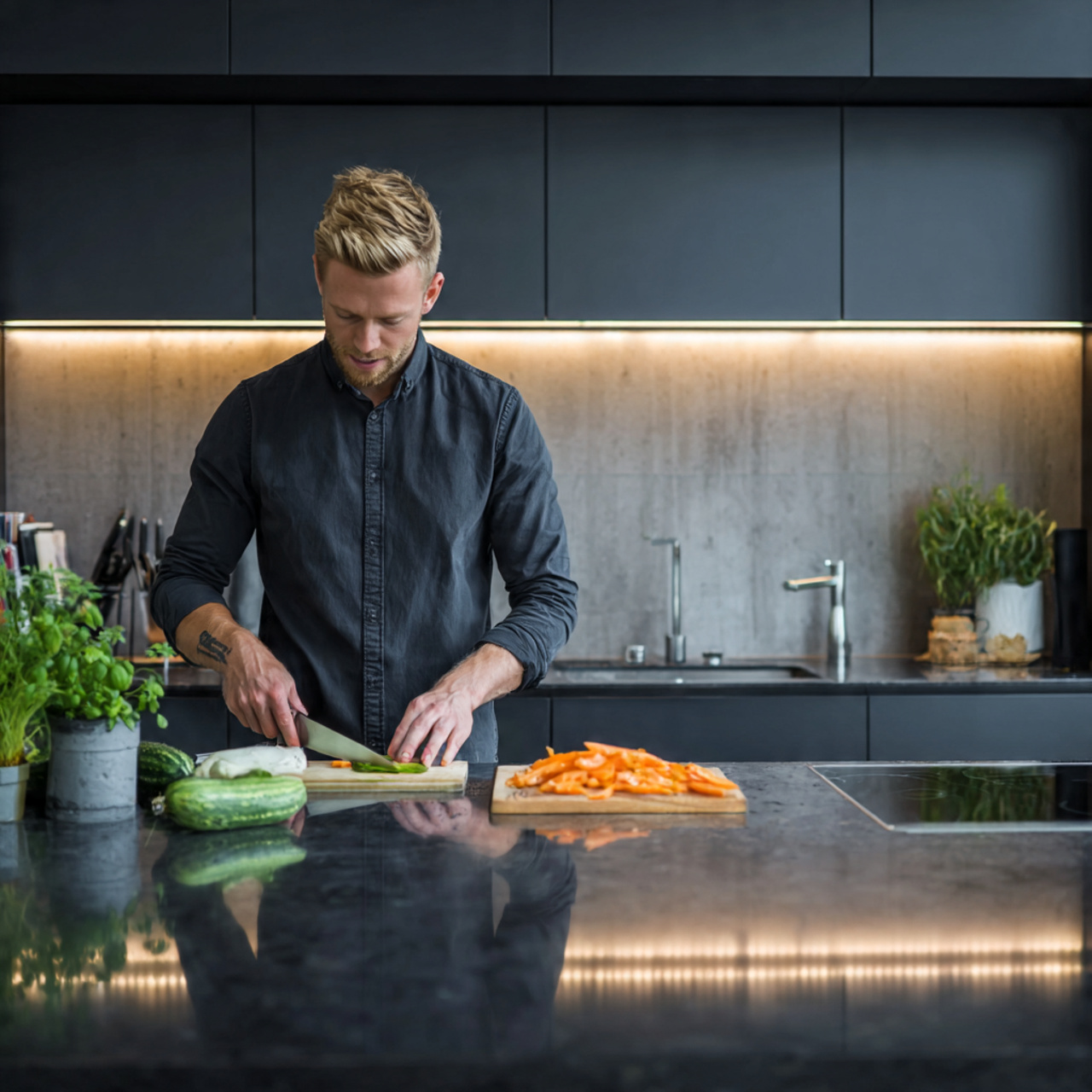 ultra realistic kitchen wall decor ideas featuring 1