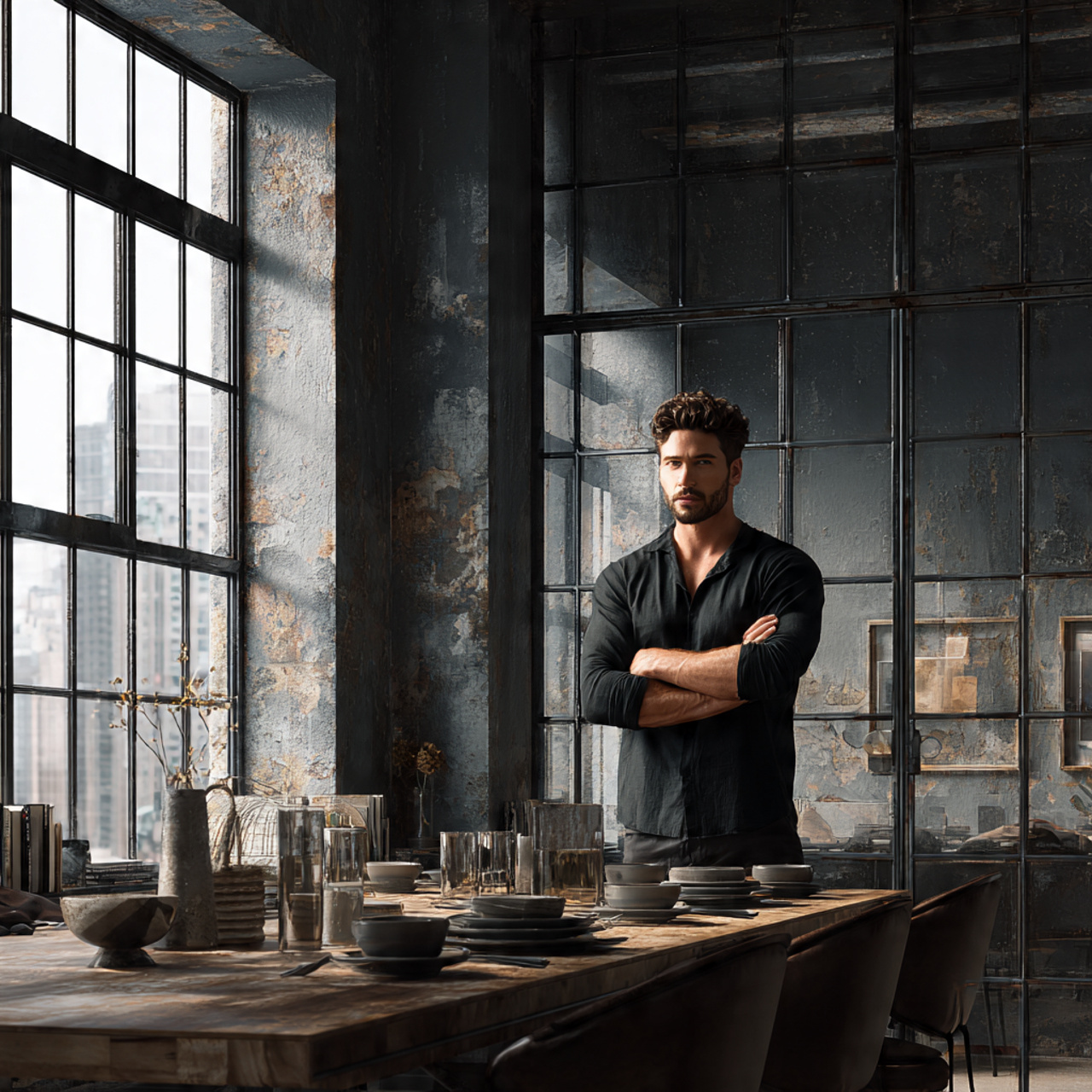 25 Dining Room Decor Modern Classy Ideas for a Luxurious Home 15 ultra realistic loft style dining room scene of di