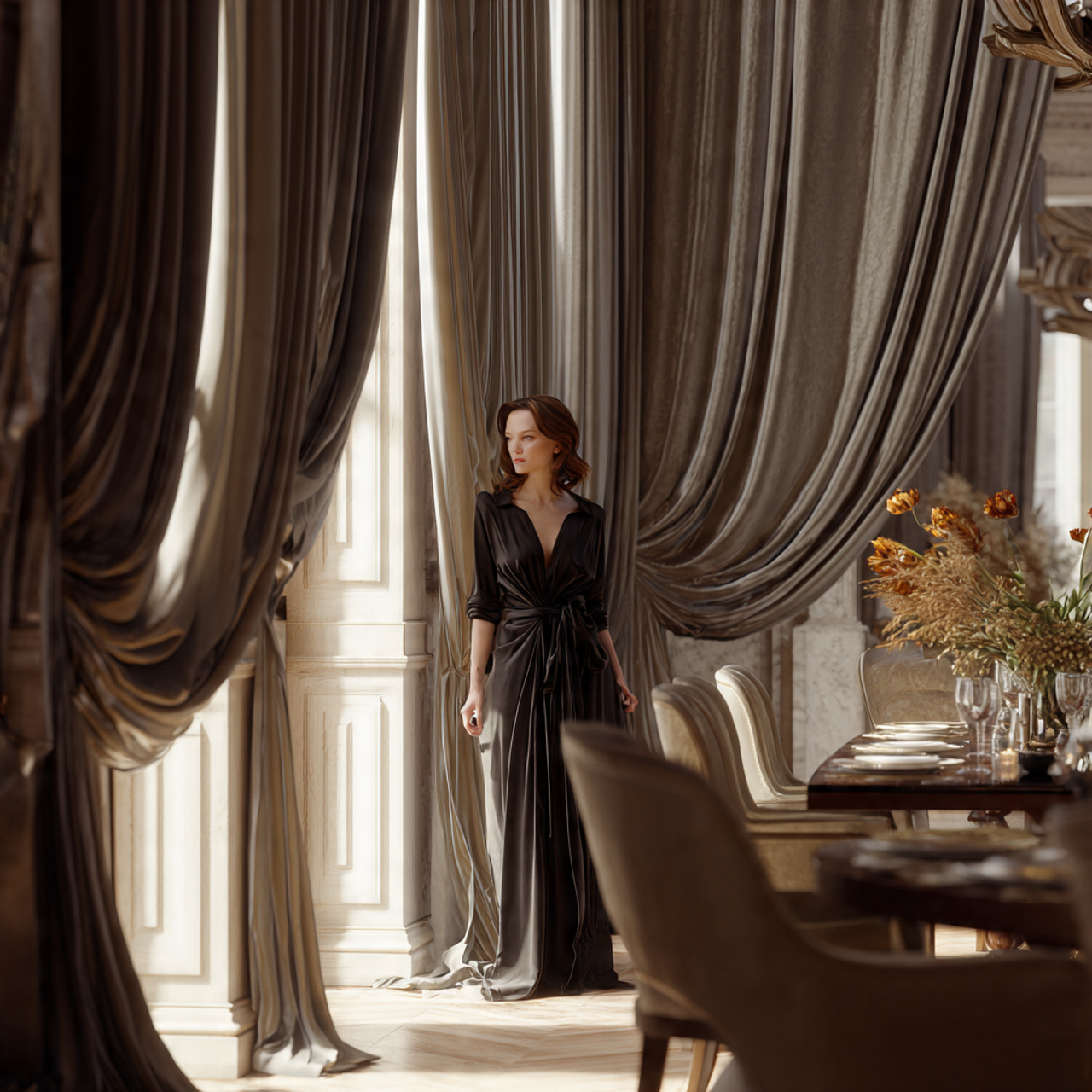 25 Dining Room Decor Modern Classy Ideas for a Luxurious Home 23 ultra realistic luxury dining interior illustratin 1