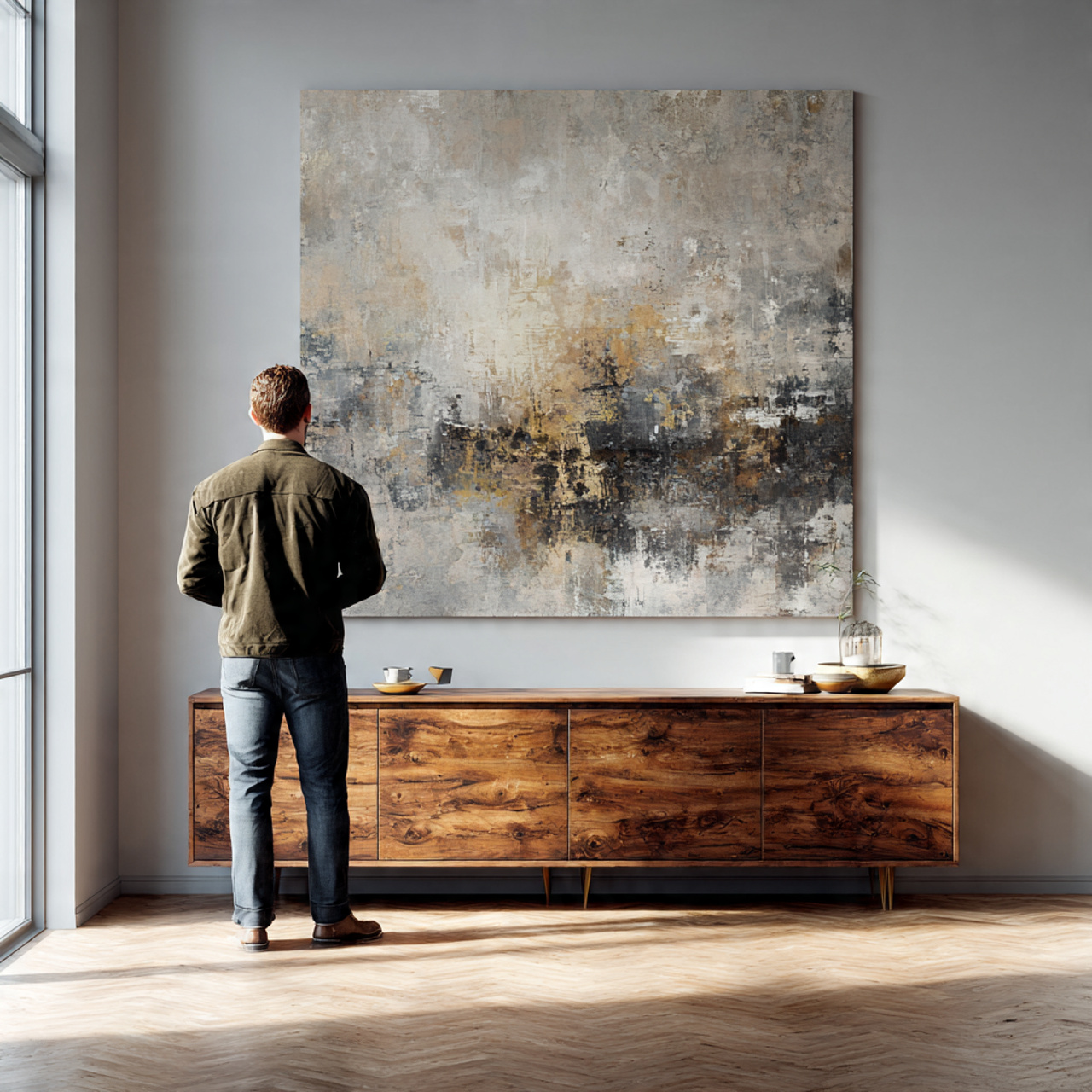 ultra realistic modern dining room scene highlight 1