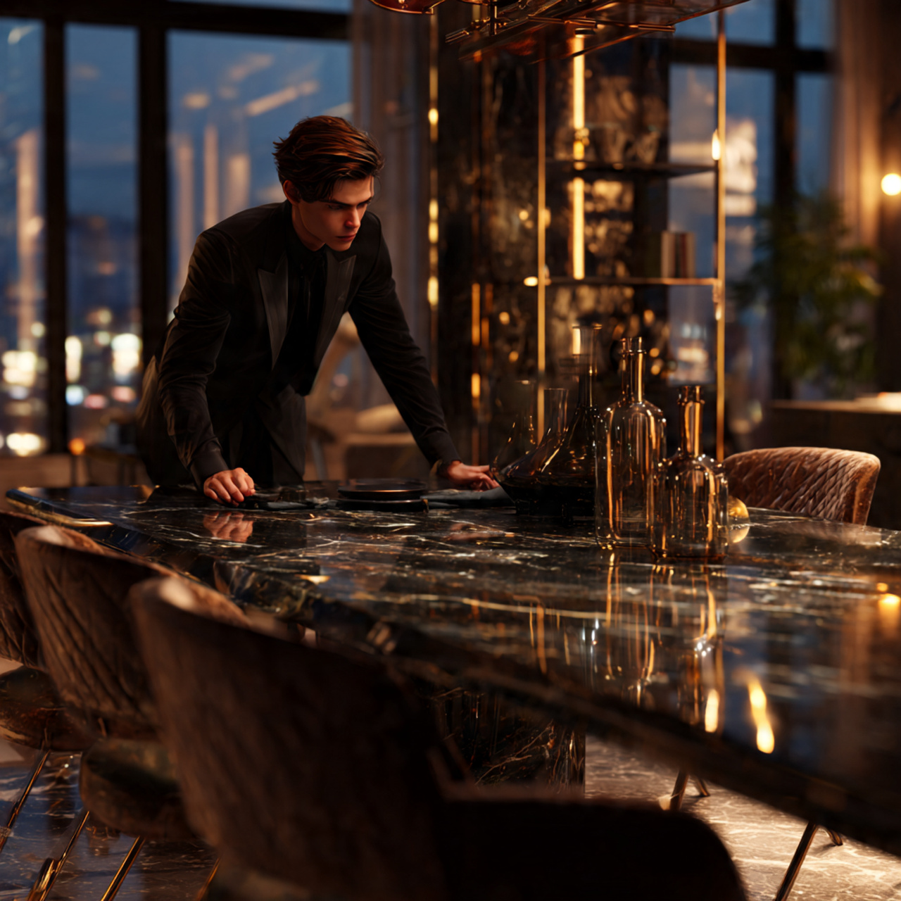 25 Dining Room Decor Modern Classy Ideas for a Luxurious Home 13 ultra realistic modern dining room scene illustrat