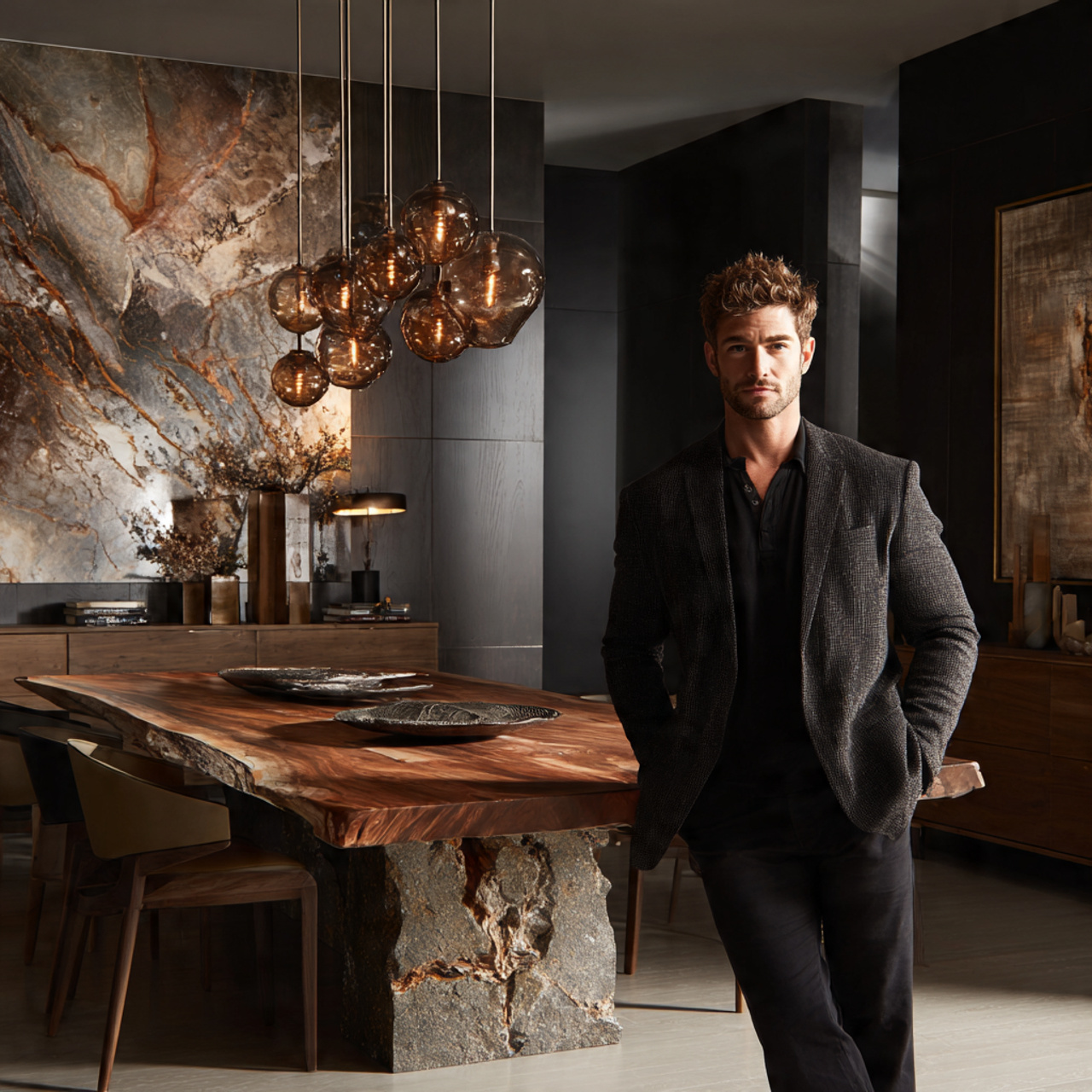 25 Dining Room Decor Modern Classy Ideas for a Luxurious Home 25 ultra realistic modern dining room scene showing d 1