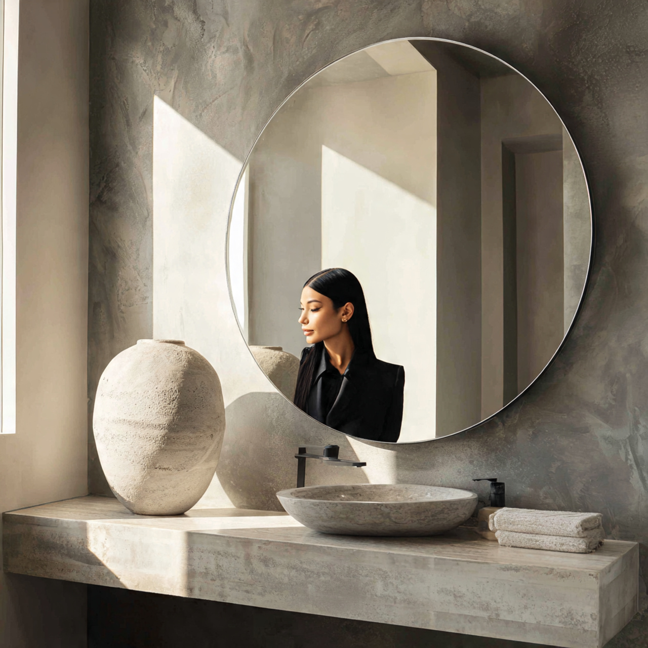 25 Bathroom Vanity Decor Ideas to Instantly Elevate Your Space 4 ultra realistic photo of bathroom vanity decor ide 1