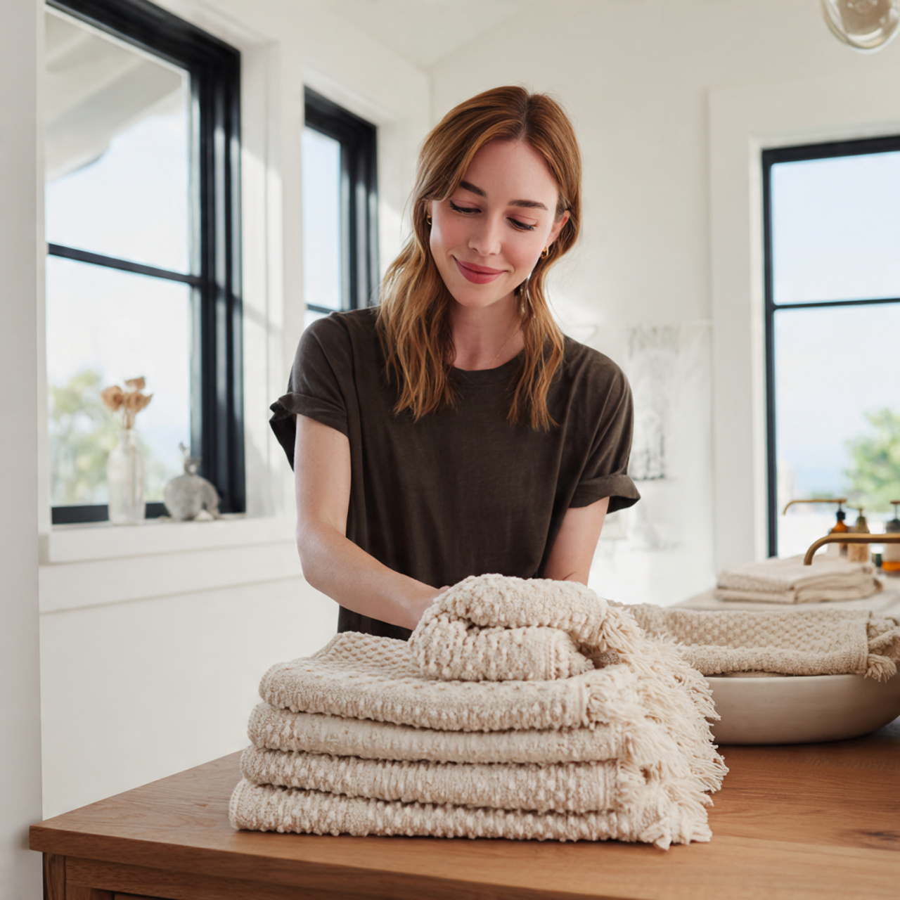 25 Bathroom Vanity Decor Ideas to Instantly Elevate Your Space 16 ultra realistic photo of bathroom vanity decor ide 6