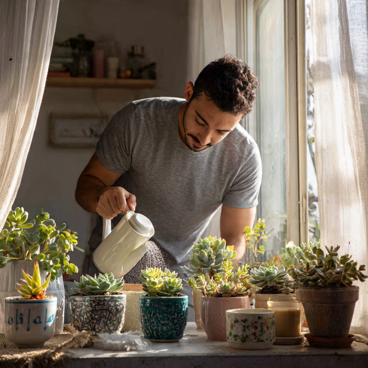 ultra realistic photo of cute bathroom decor ideas