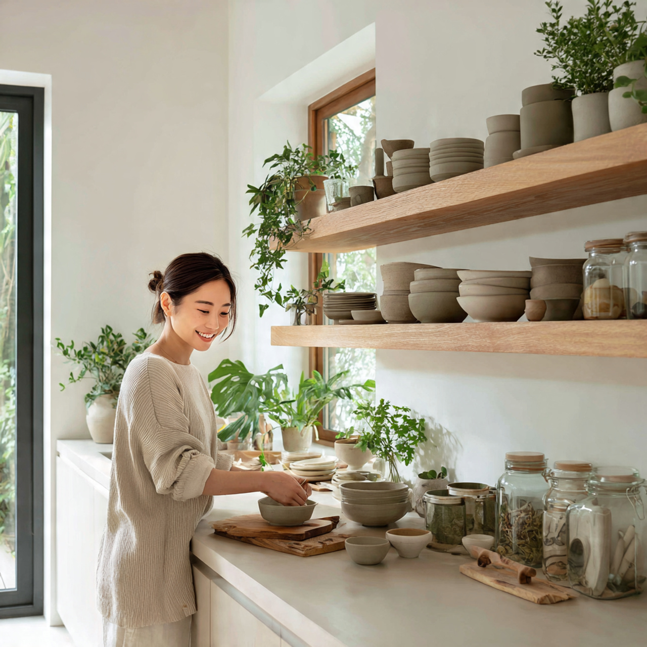 ultra realistic photo of home decor kitchen ideas