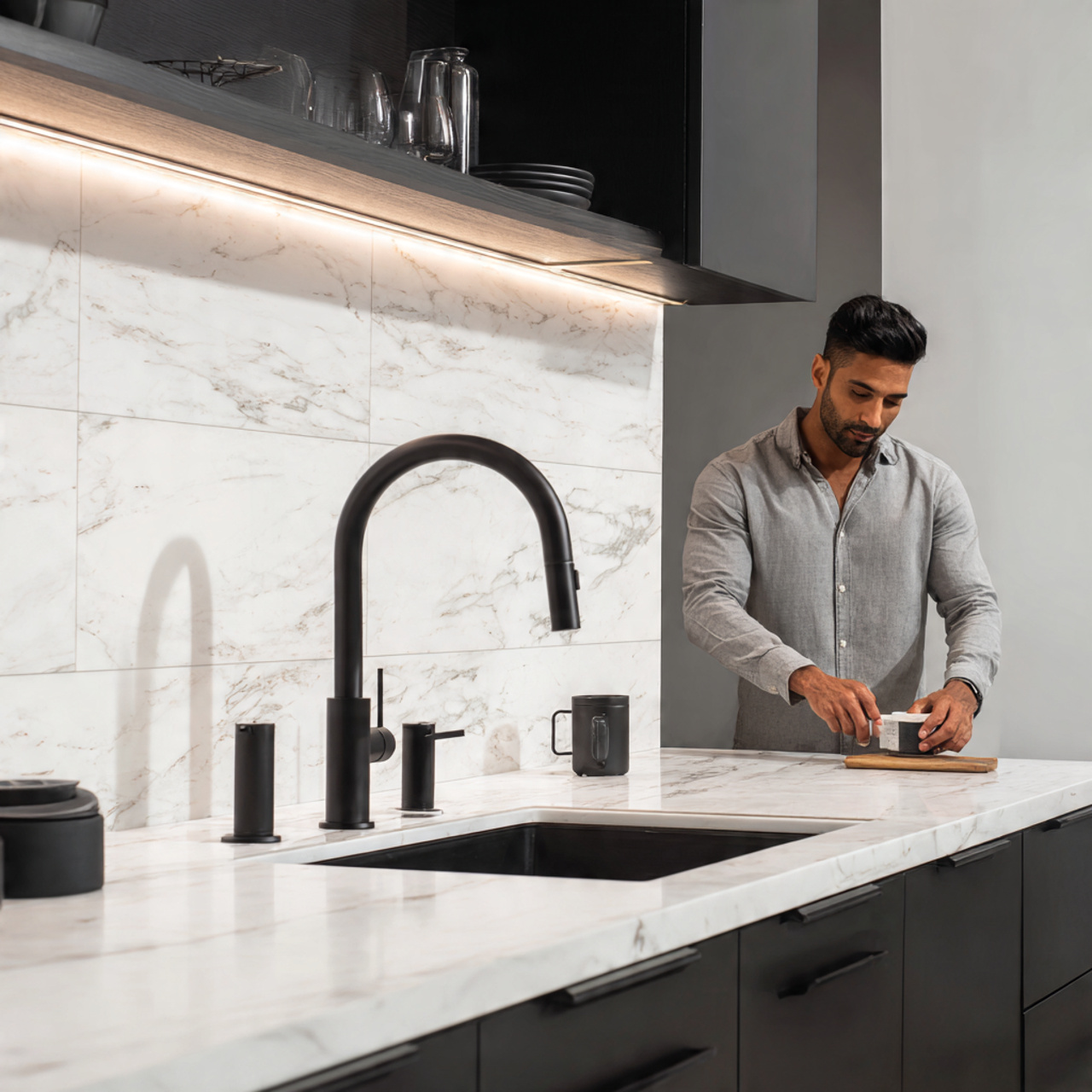 ultra realistic photo of home decor kitchen ideas 11