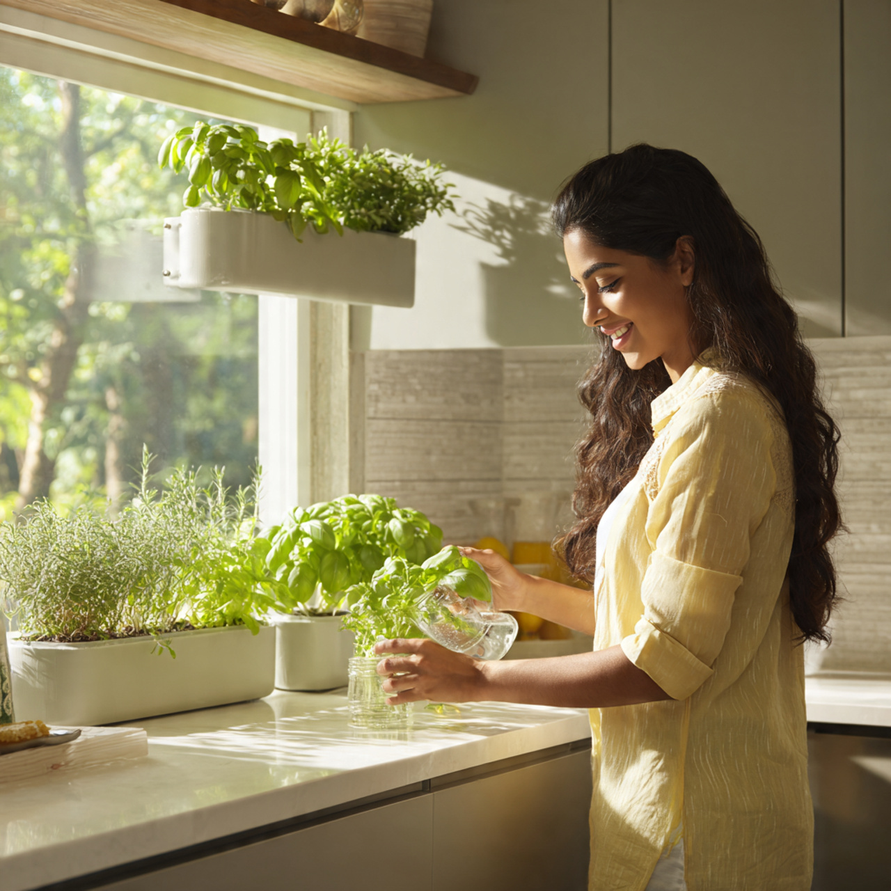 ultra realistic photo of home decor kitchen ideas 3