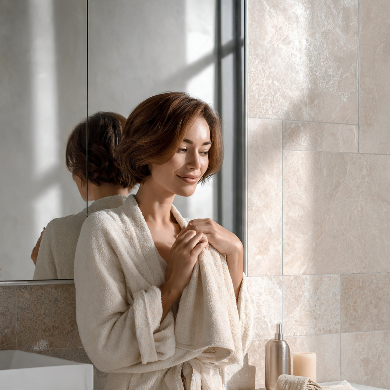 ultra realistic photo of monochromatic serenity gu