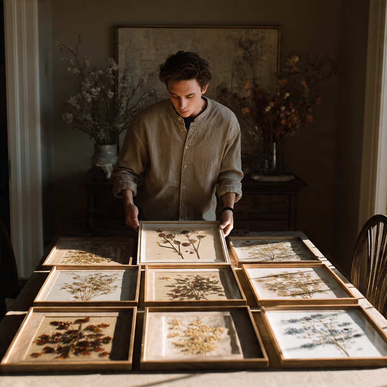 ultra realistic artistic dining room image of dining