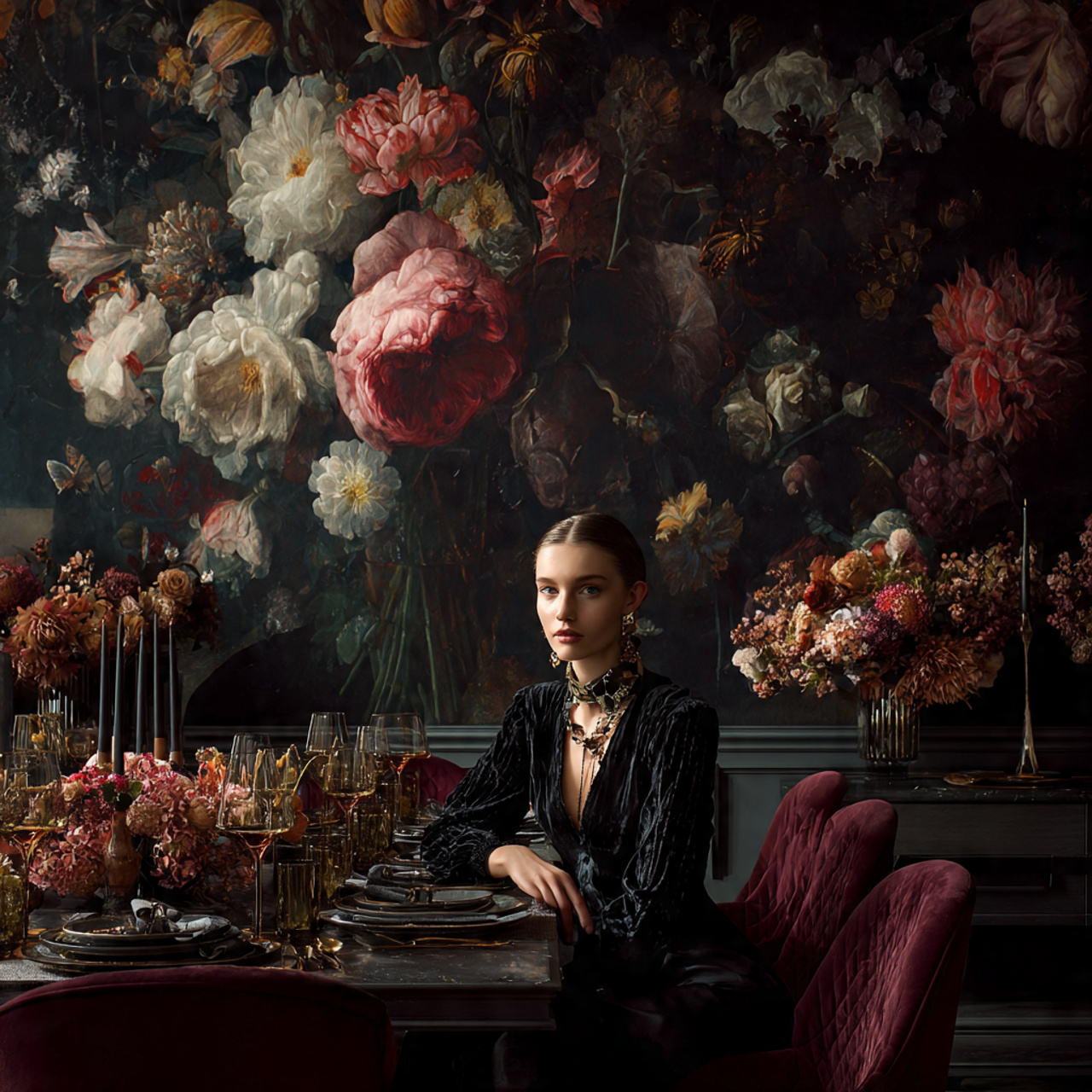 25 Stunning Dining Room Wall Decor Ideas for a Stylish Home 10 ultra realistic interior photography of dining room wall 1