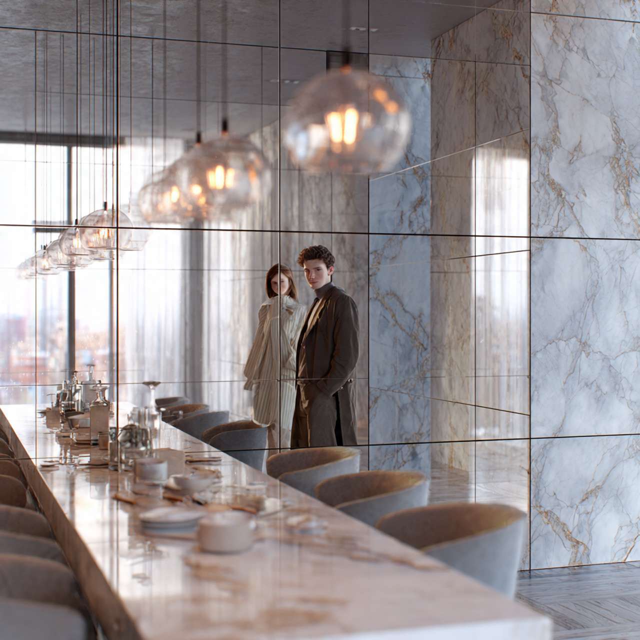 25 Stunning Dining Room Wall Decor Ideas for a Stylish Home 3 ultra realistic modern interior of dining room wall