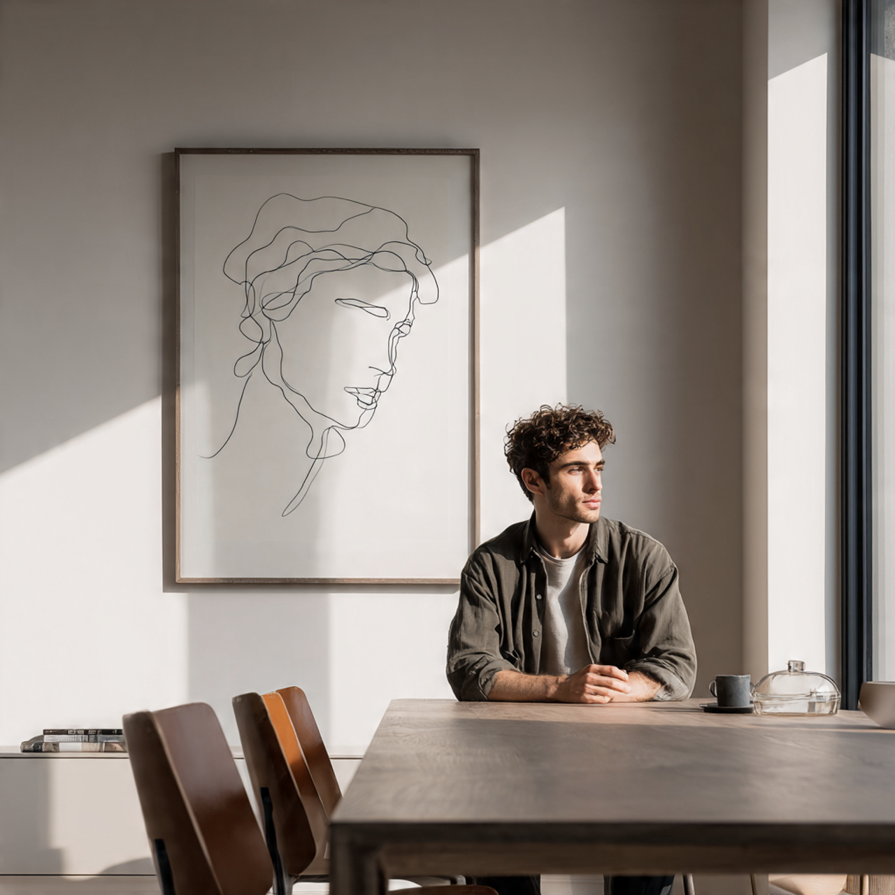 25 Stunning Dining Room Wall Decor Ideas for a Stylish Home 7 ultra realistic modern interior scene of dining room