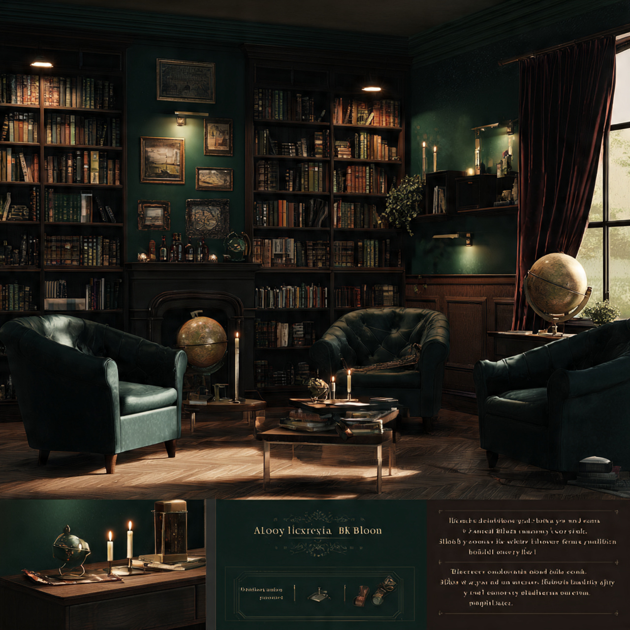 25 Stunning Living Room Bloxburg Ideas for Every Style & Theme 10 a dark academia library style living room in