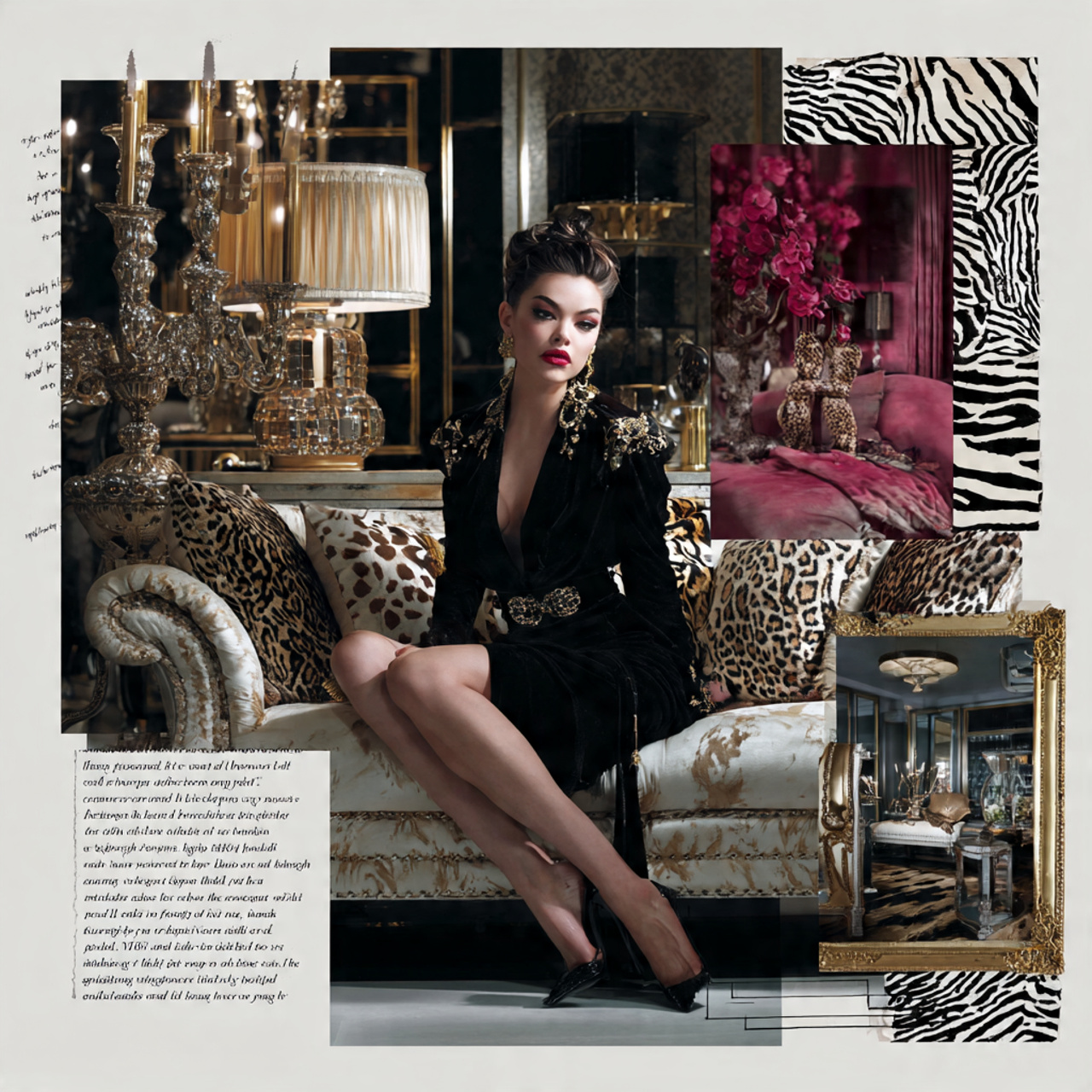 a hollywood regency living room style ideas with l