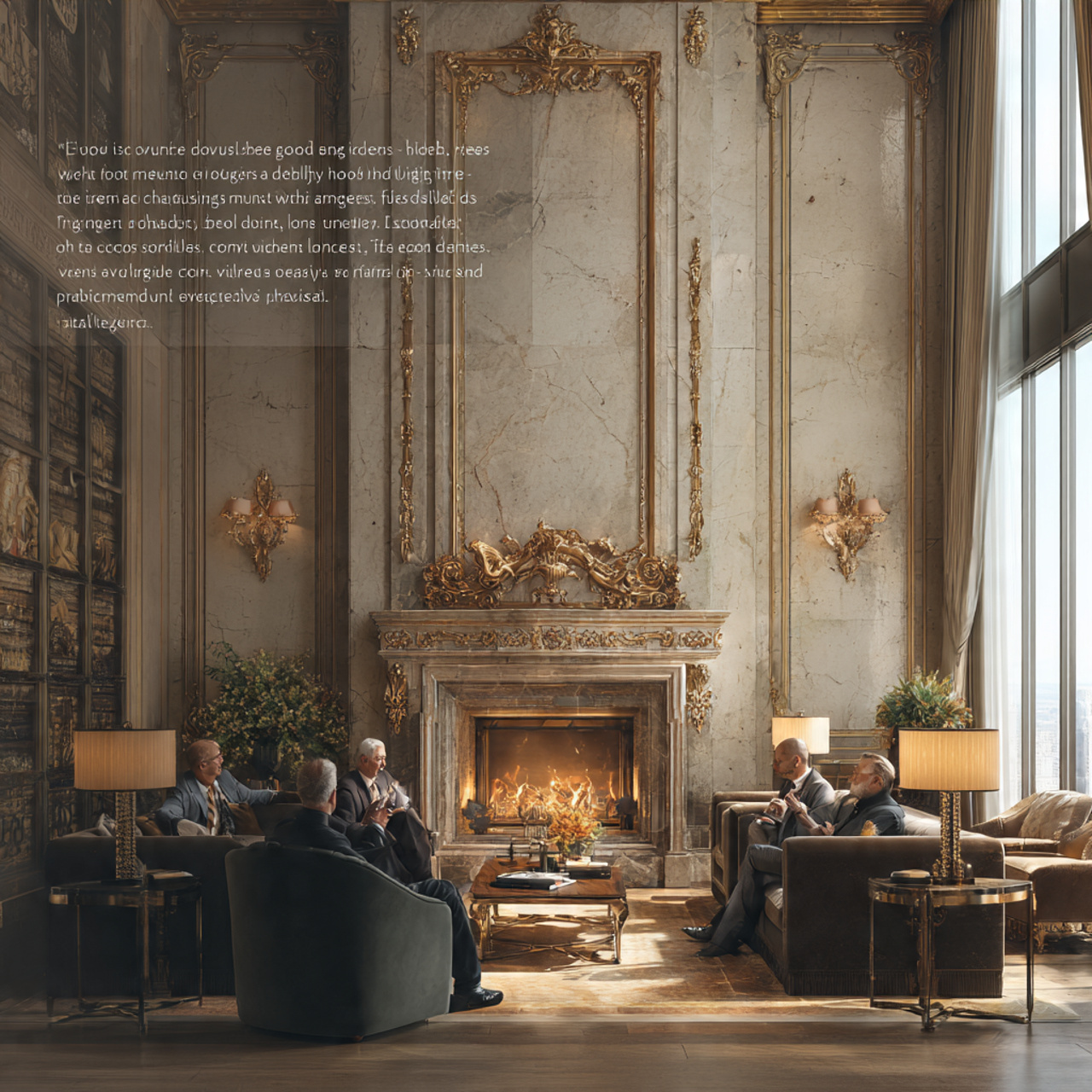 a luxurious living room with fireplace ideas featu 1