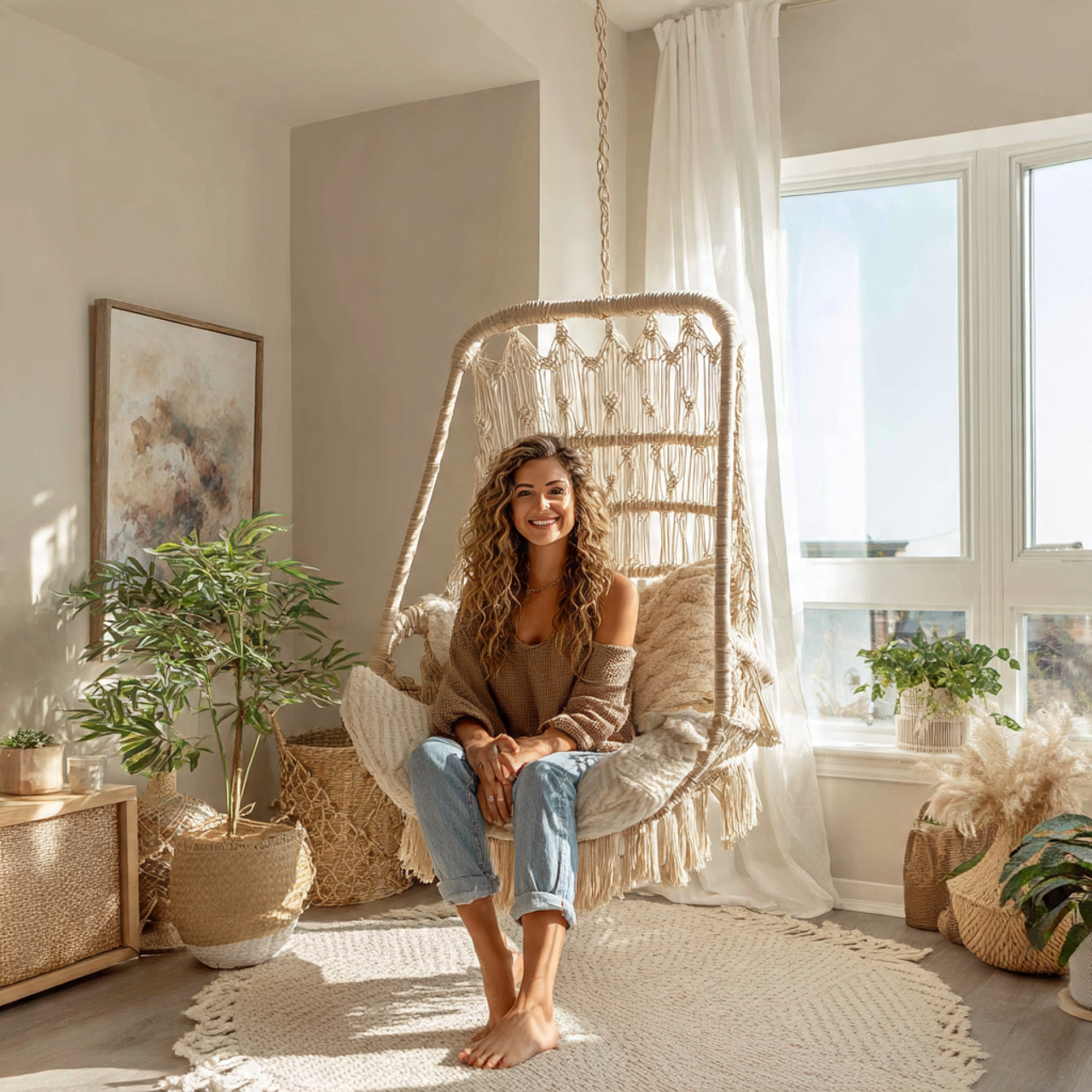 a realistic living room corner ideas setup featuri