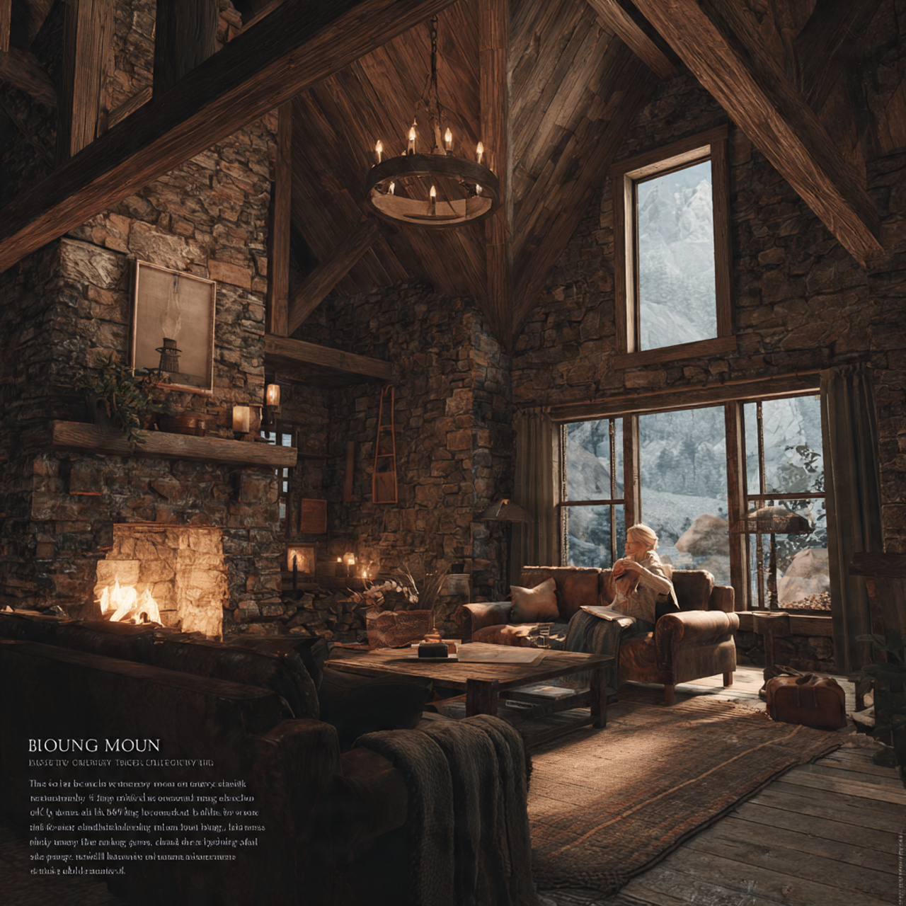 25 Stunning Living Room Bloxburg Ideas for Every Style & Theme 13 a rustic mountain cabin living room in bloxburg fe