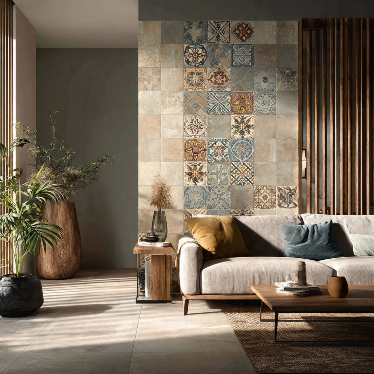 a stylish contemporary living room showcasing livi