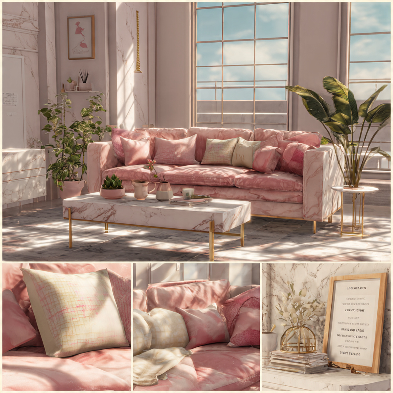 25 Stunning Living Room Bloxburg Ideas for Every Style & Theme 3 a trendy blush pink living room in bloxburg featur