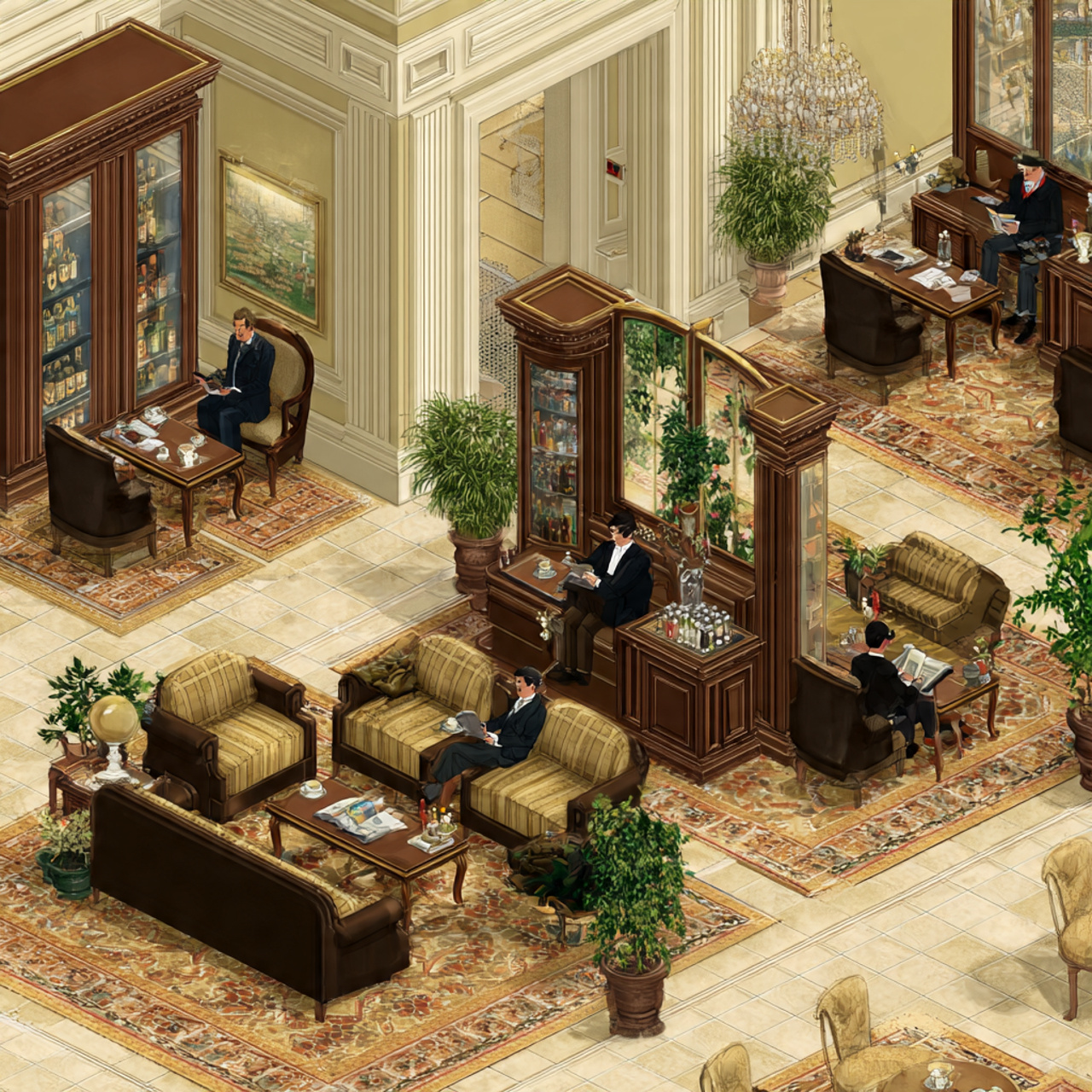 a warm structured space with rich espresso brown f