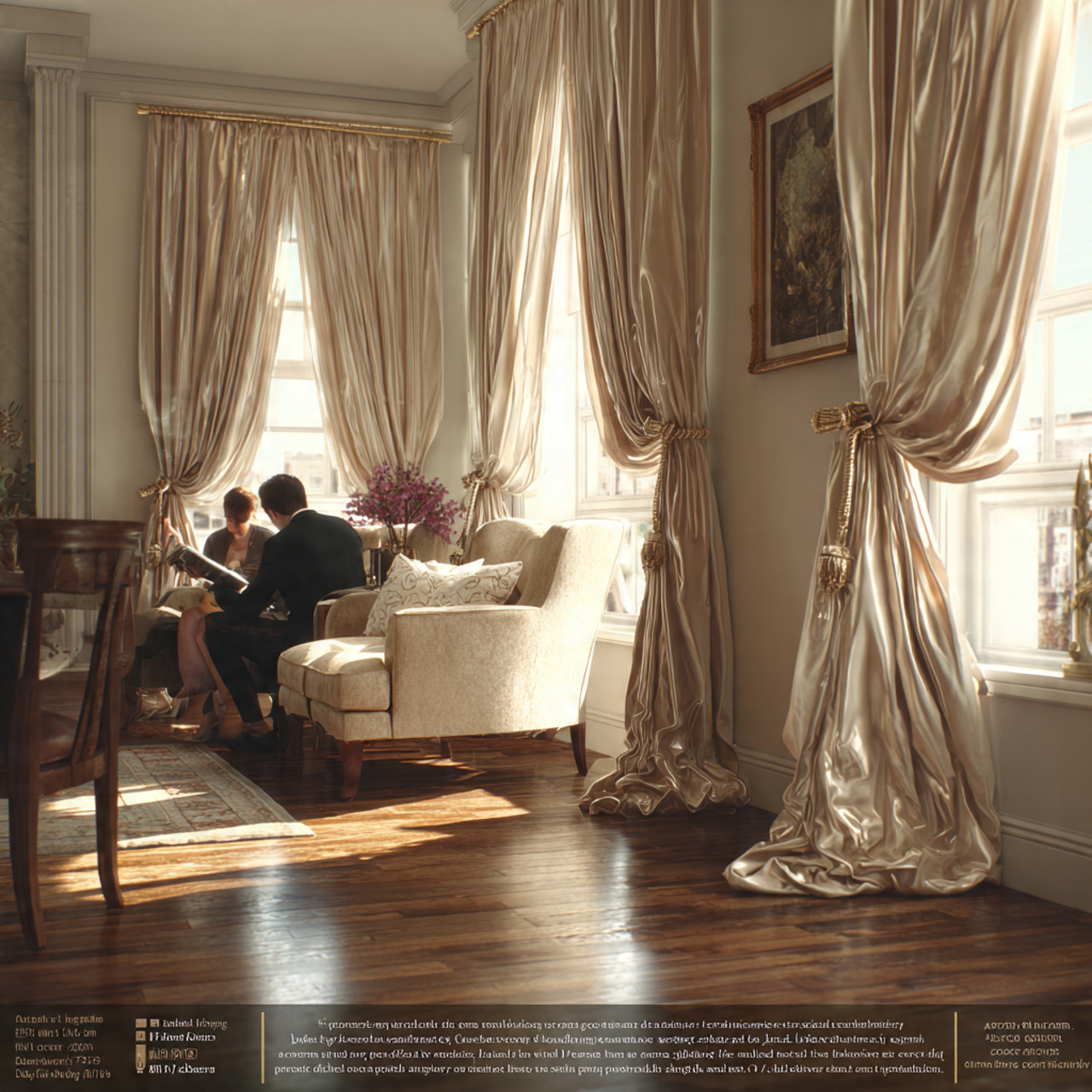 an elegant formal living room showcasing formal pu