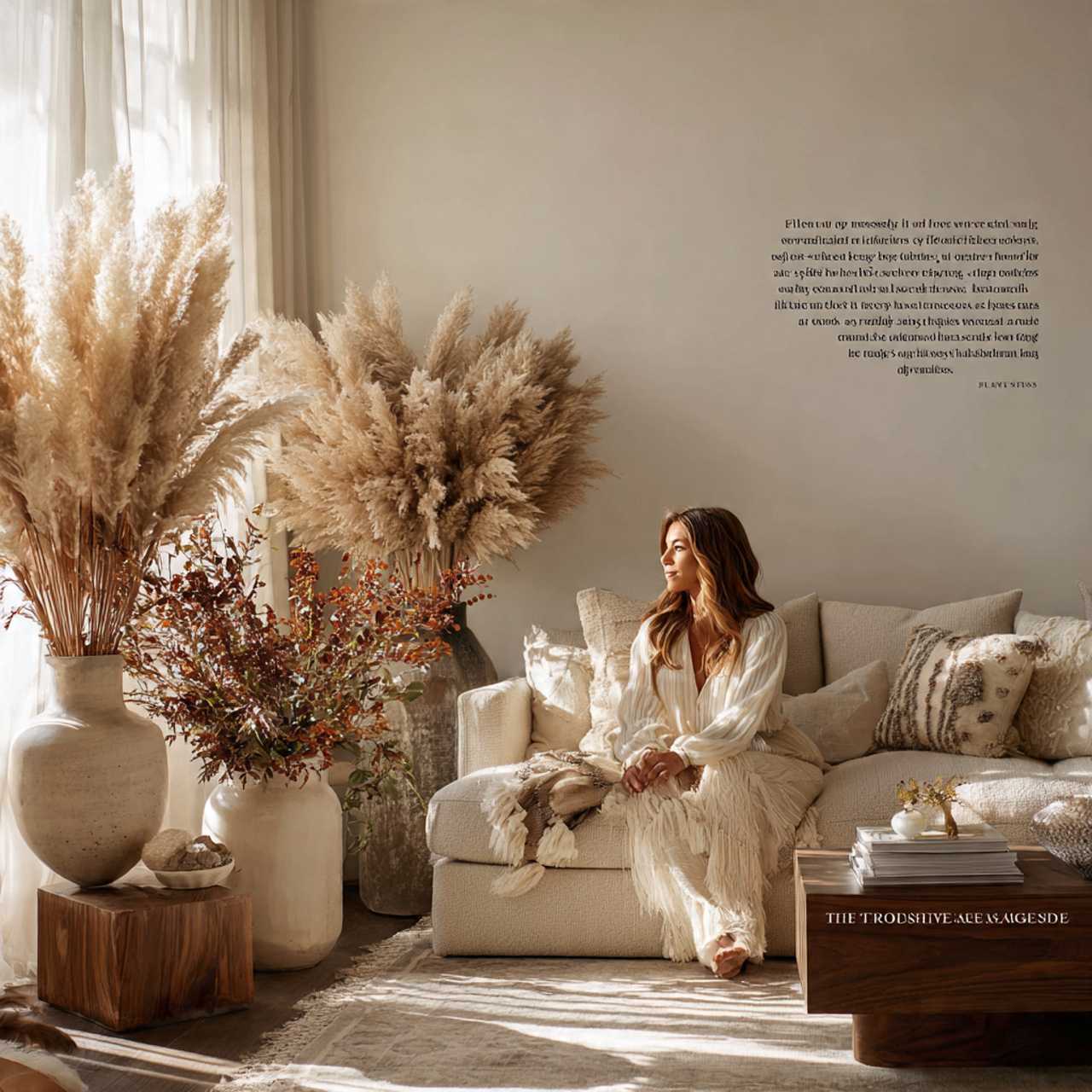 25 Ultimate Living Room Inspiration Cozy Ideas for Comfort, Style & Warmth 25 elegant living room featuring dried botanical arra