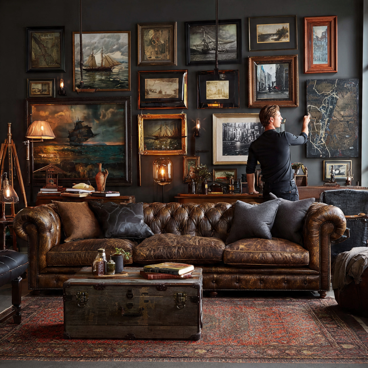 high detail realistic image of living room designs 2