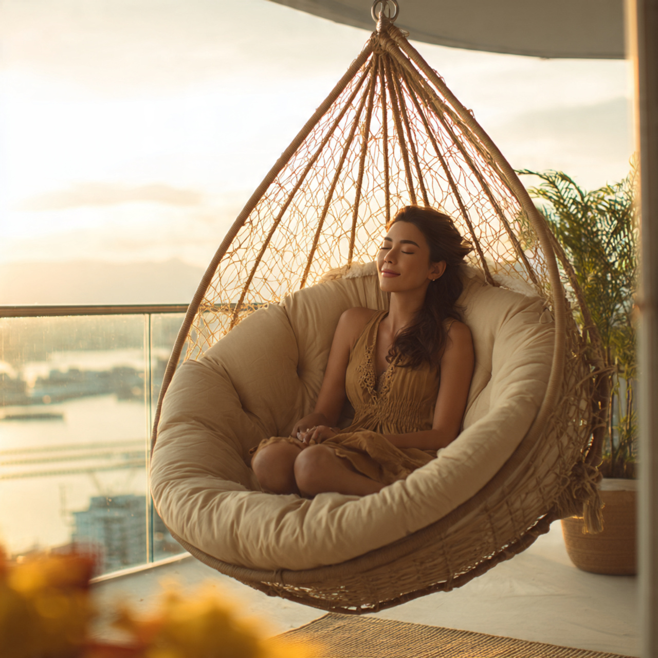 high resolution realistic image of balcony decor i 1