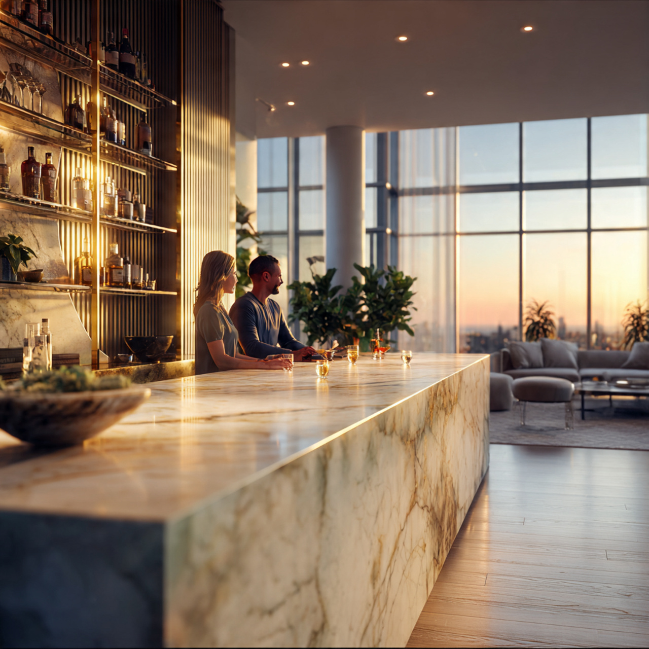 living room bar